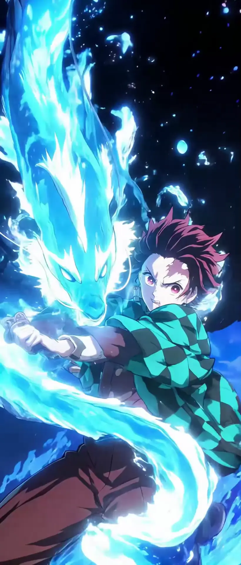 Demon Slayer Tanjiro Water Dragon Sword Attack