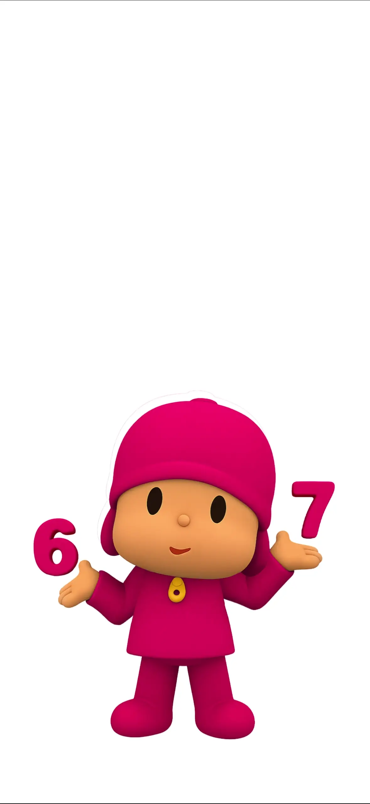 Pocoyo’s Colorful Number Game