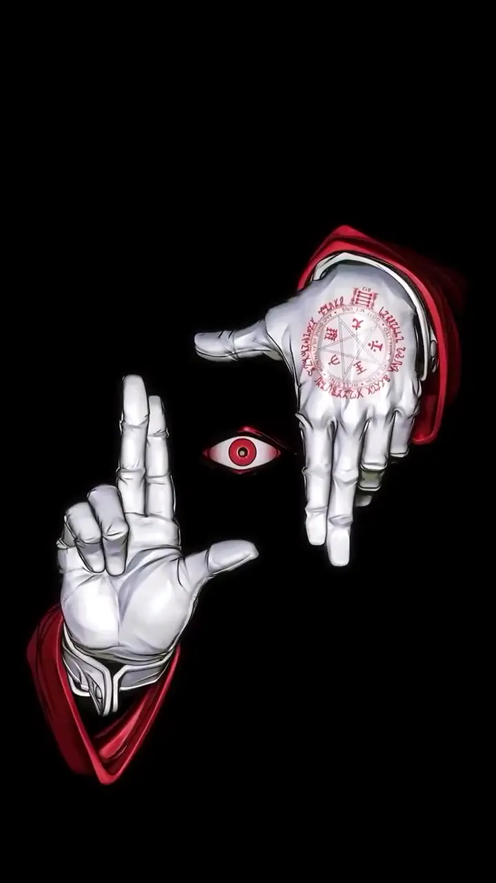 Alucard Glowing Red Eye 4K Anime Live Wallpaper