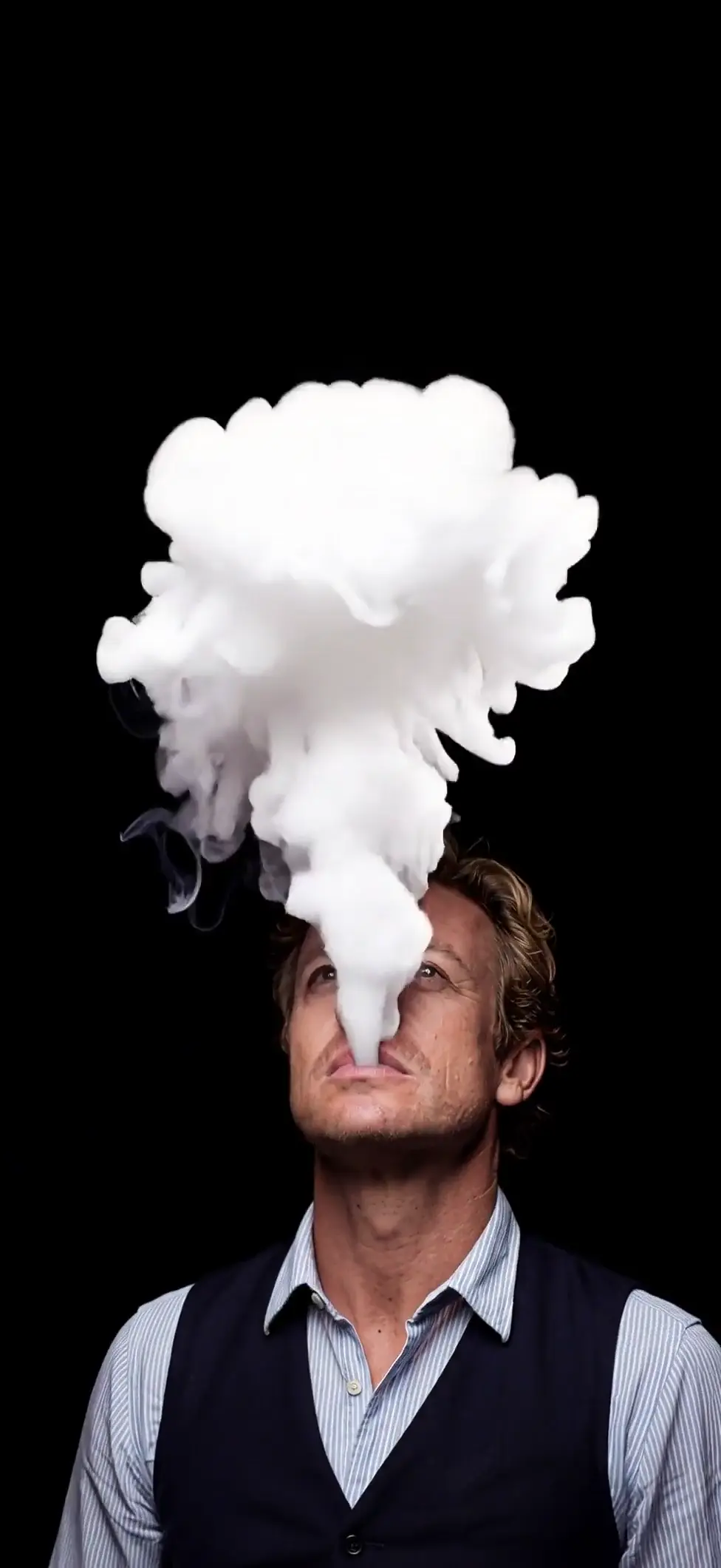 Simon Baker Smoking Cigar Live Wallpaper in 4K HD