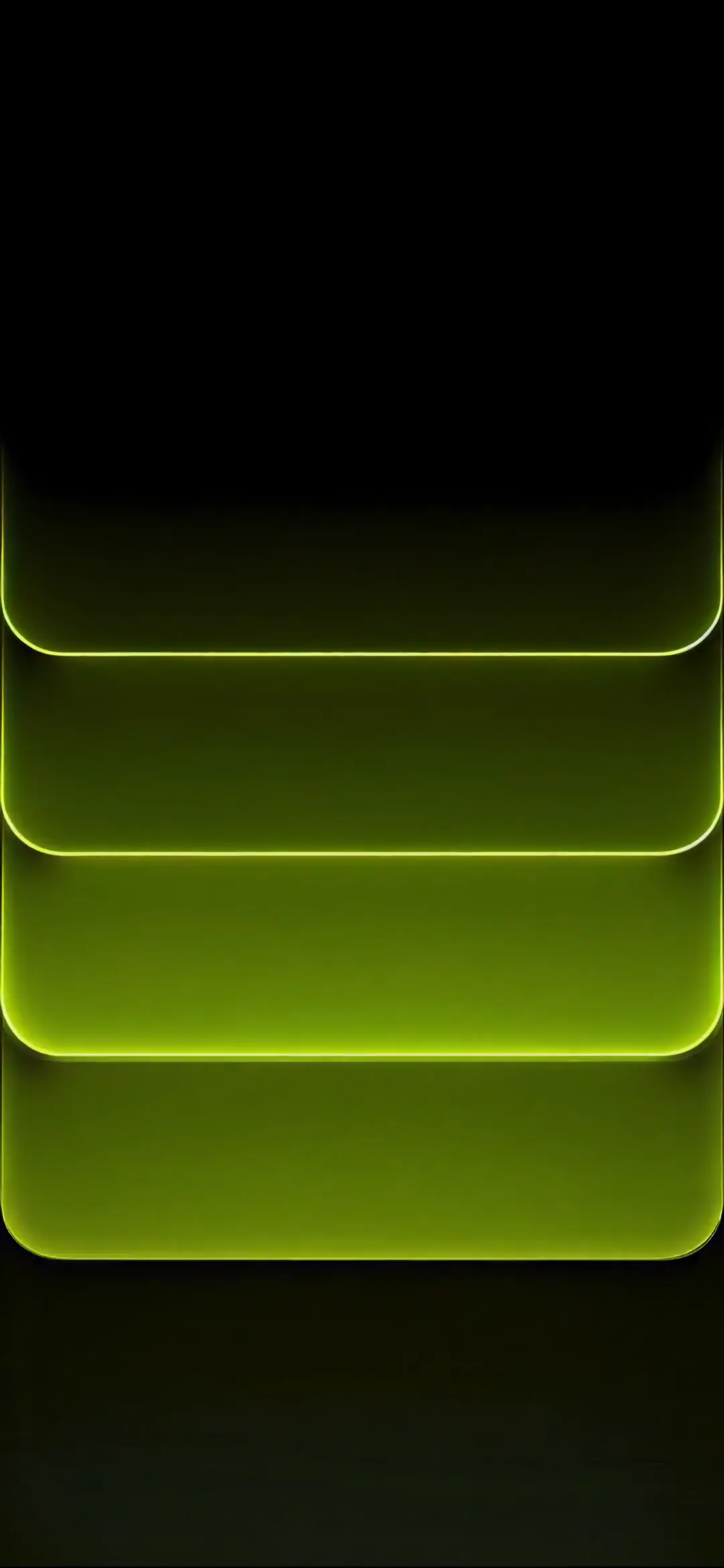 Dynamic Neon Green Amoled Live Wallpaper for Mobile