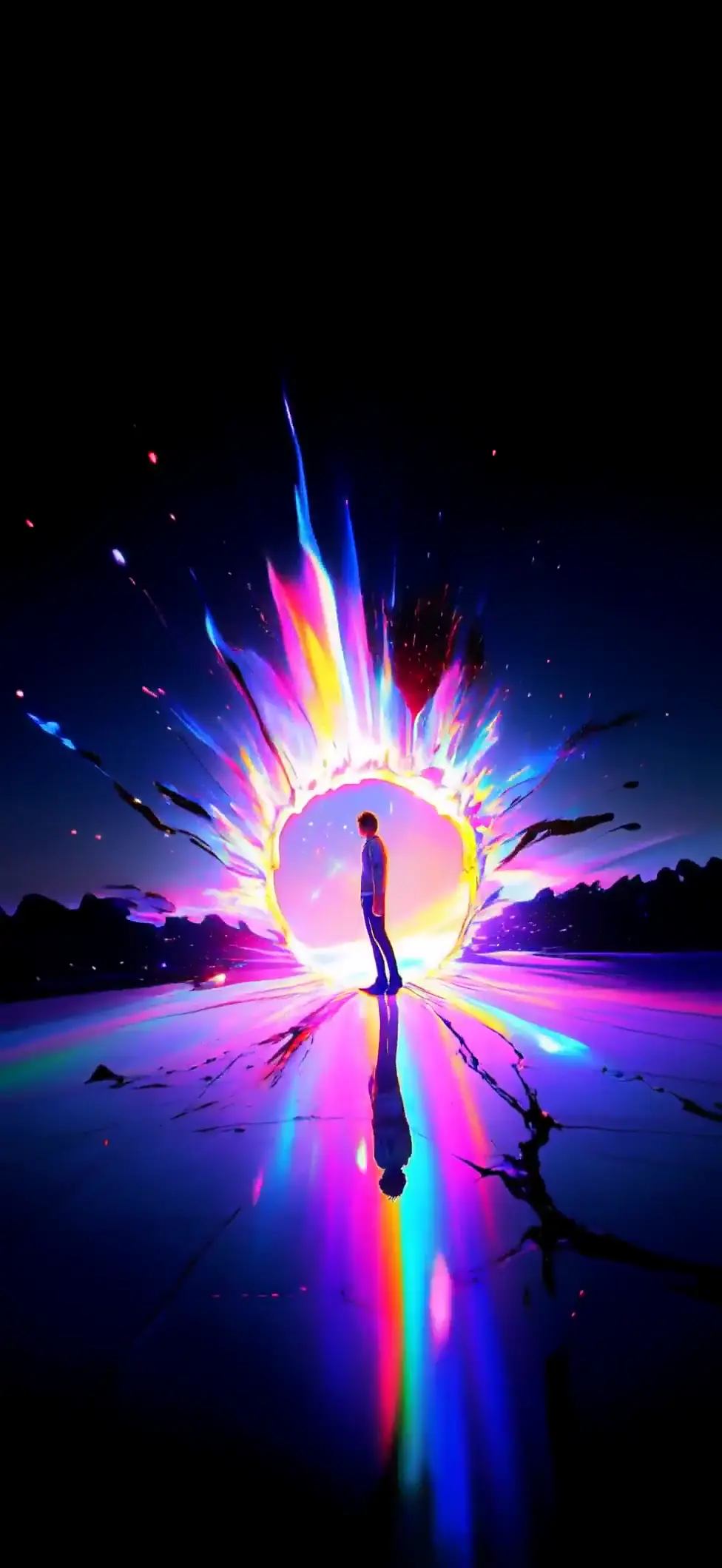 Colorful Space Portal Live Wallpaper in 4K