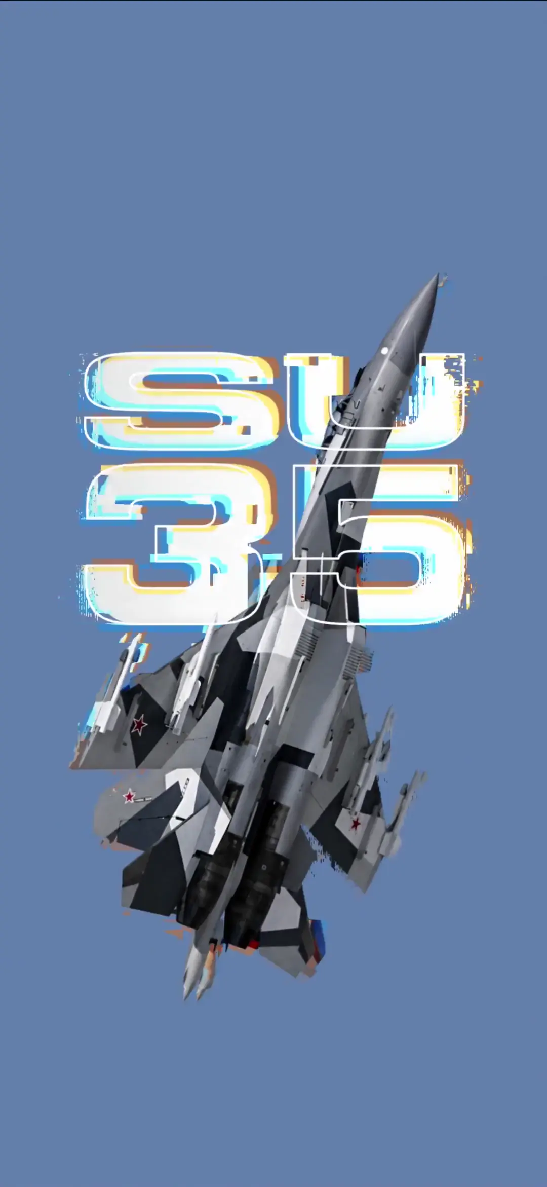苏霍伊Su-35 Flanker-E 4K战斗机动态壁纸