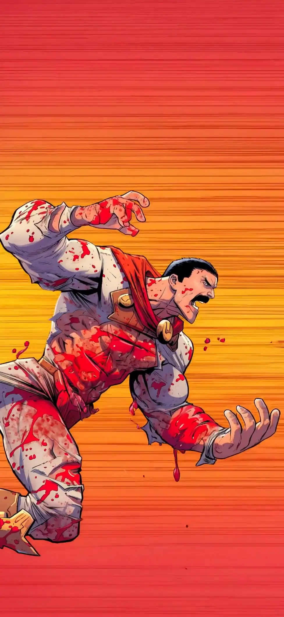 Omni-Man Bloody Rage 4K Live Wallpaper for Mobile