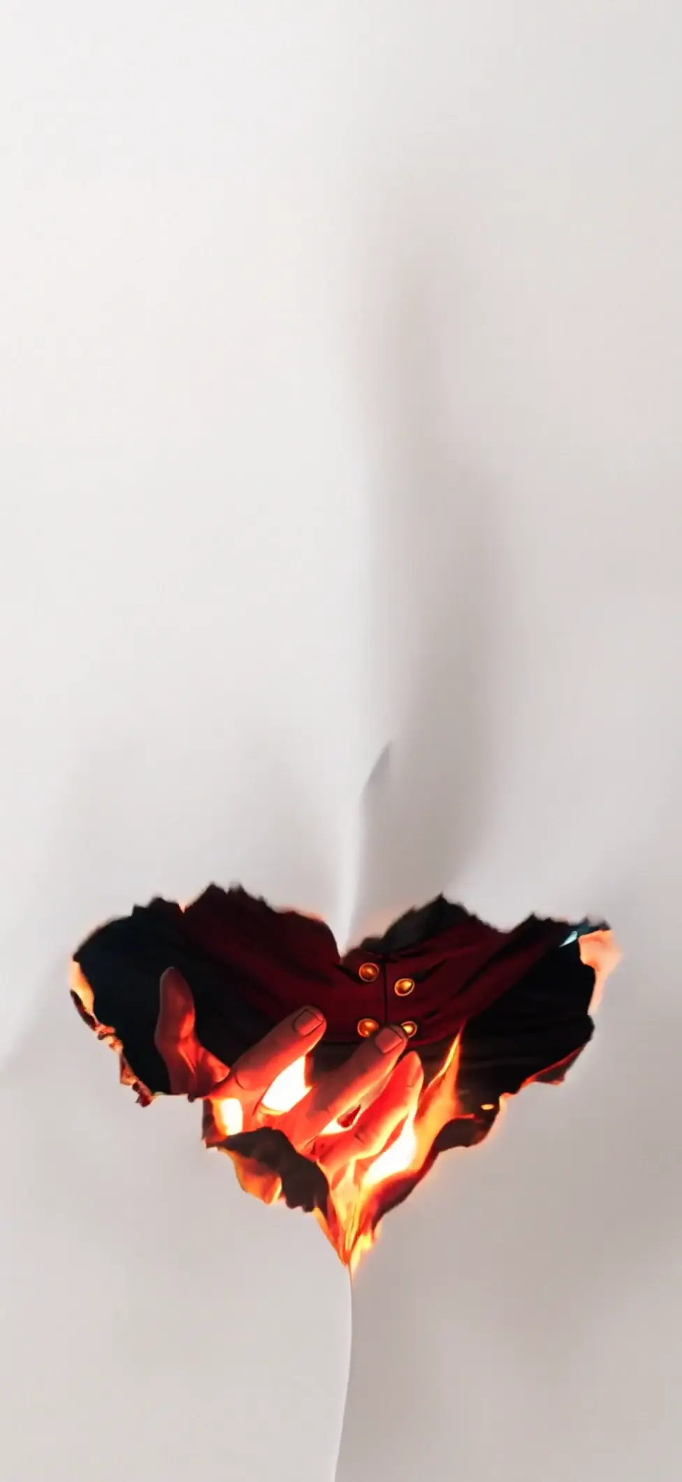 Sukuna Fiery Hand Live Wallpaper in 4K for Mobile
