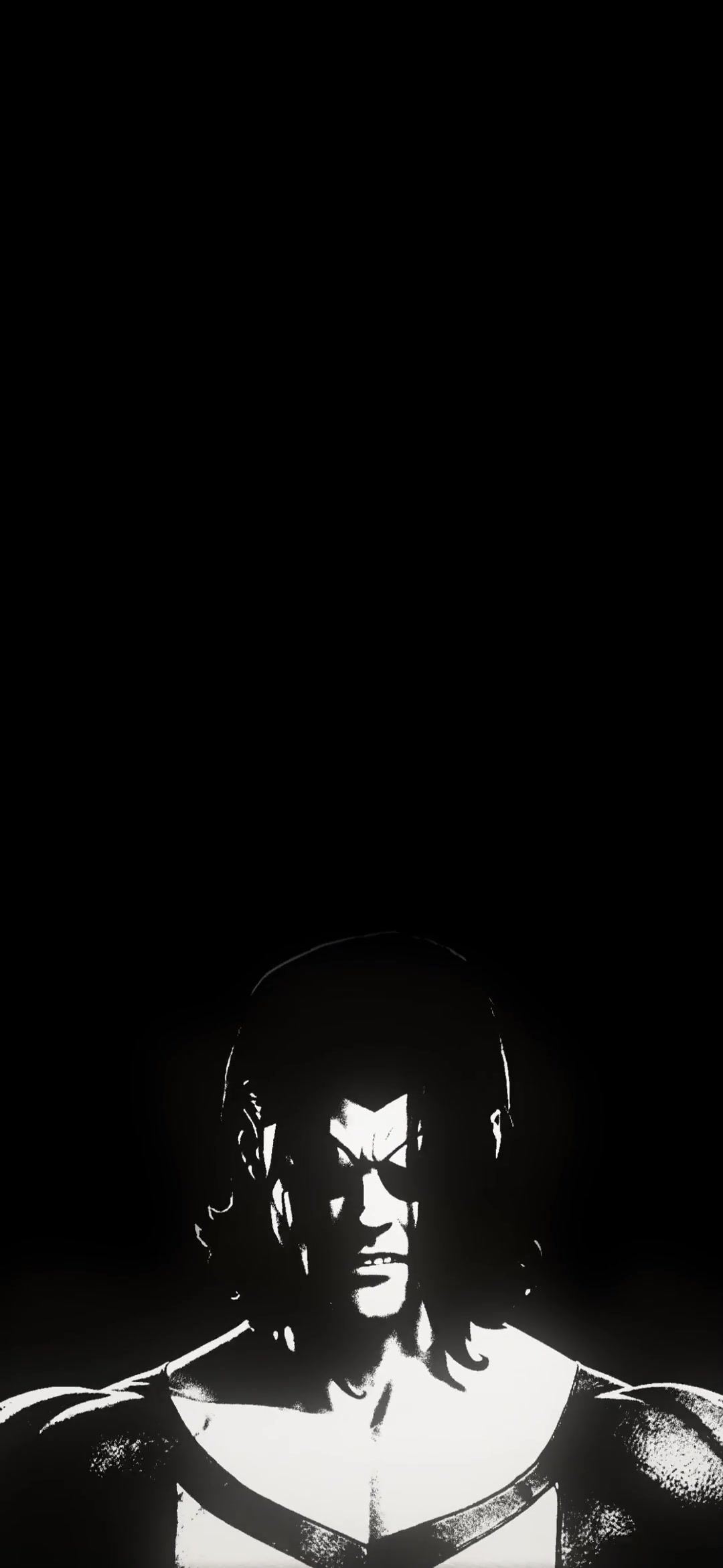 Invincible Mark Grayson Monochrome Wallpaper