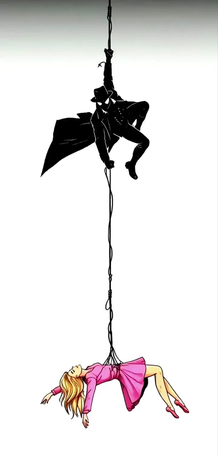 Spider-Man Noir Rescue Comic Art 4K Live Wallpaper