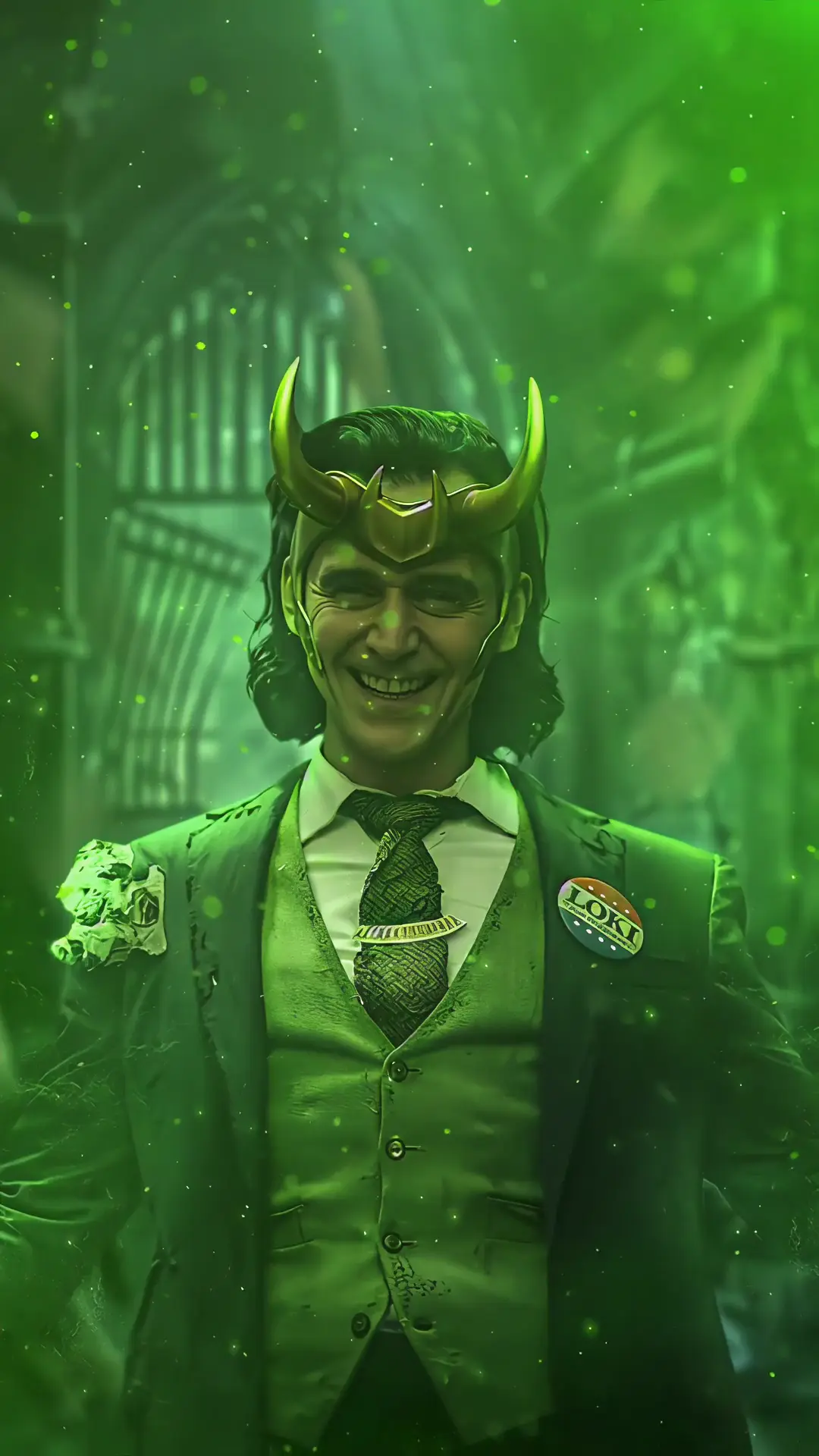 Loki Variant Smiling 4K Marvel Live Wallpaper