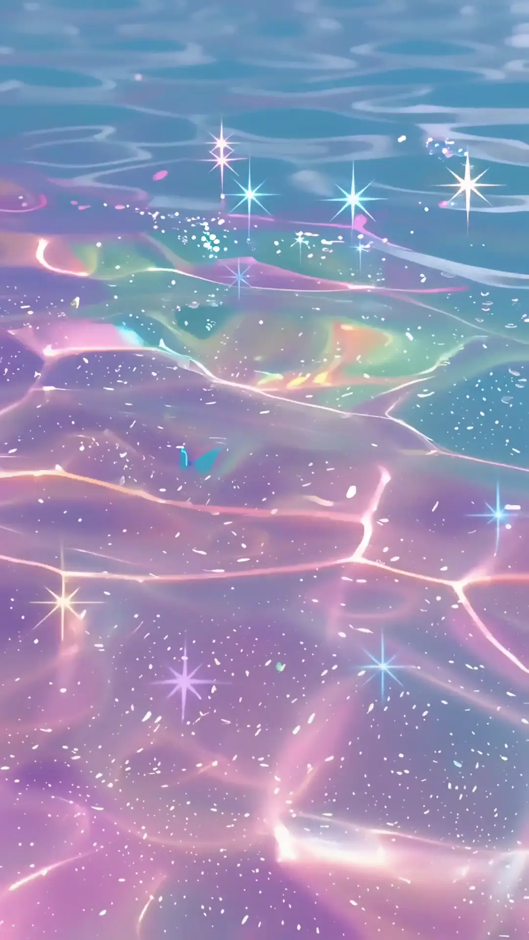 Magical Iridescent Water Live Wallpaper in HD