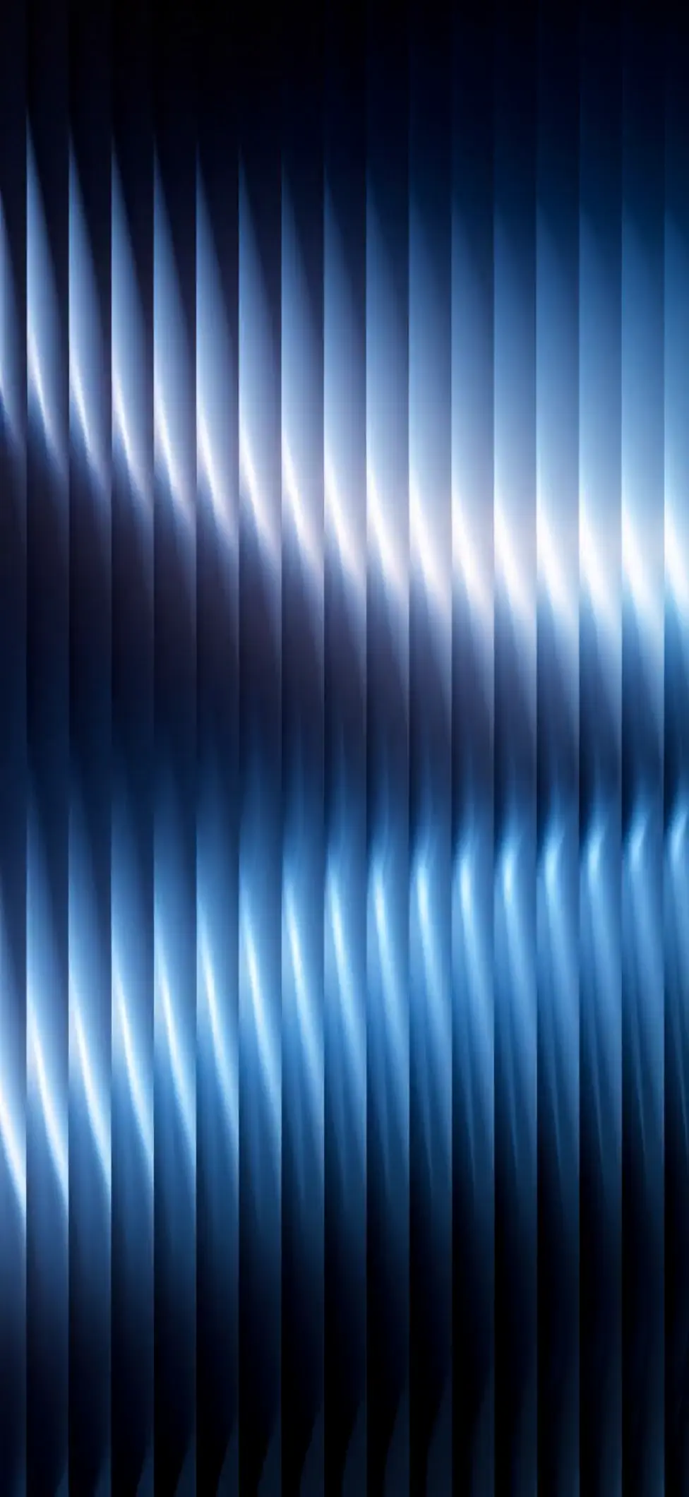 Abstract Blue Glow Geometric 4K Live Wallpaper