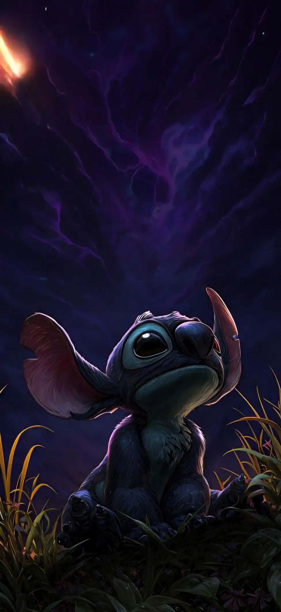 Stitch Cosmic Sky 4K Live Wallpaper for Mobile