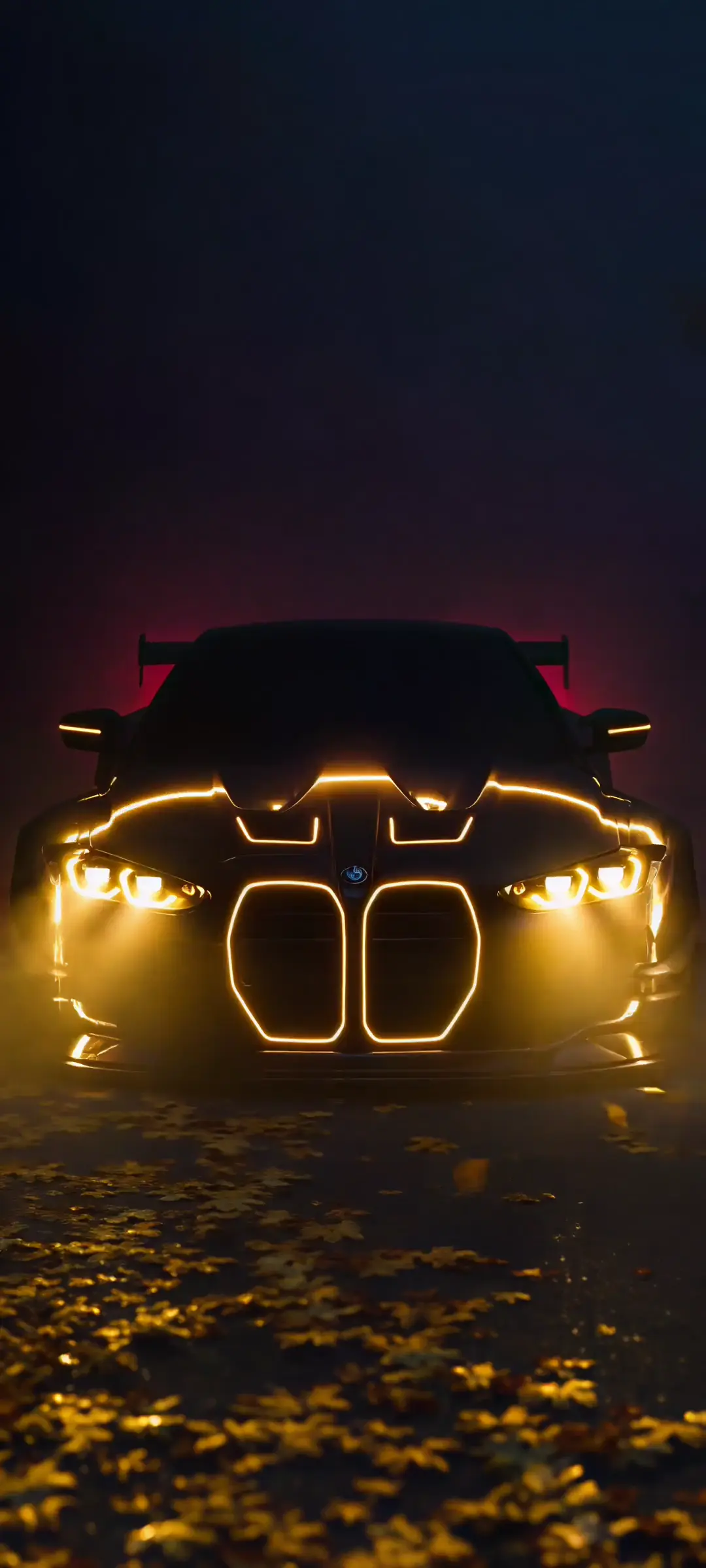 BMW Neon Glow 4K Sports Car Live Wallpaper