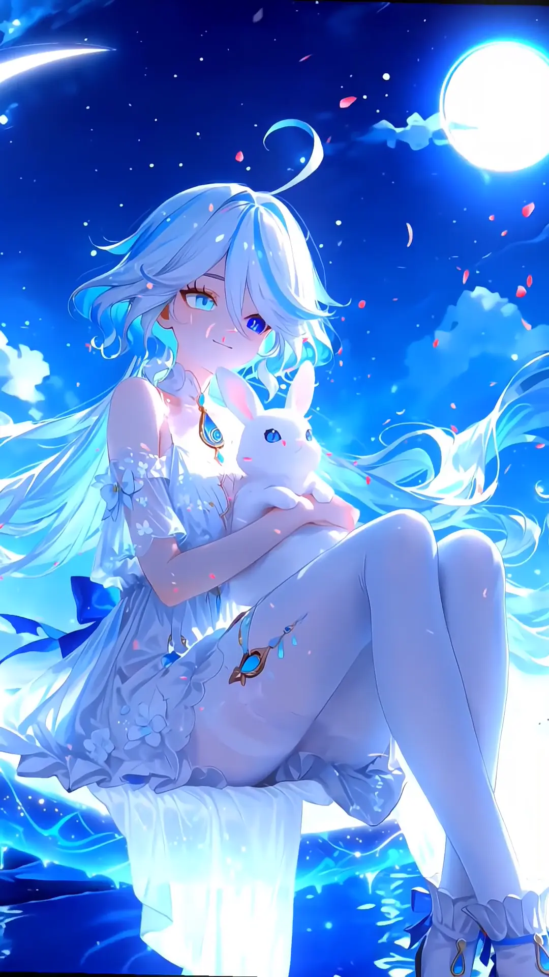 原神芙宁娜夜色动漫动态壁纸4K