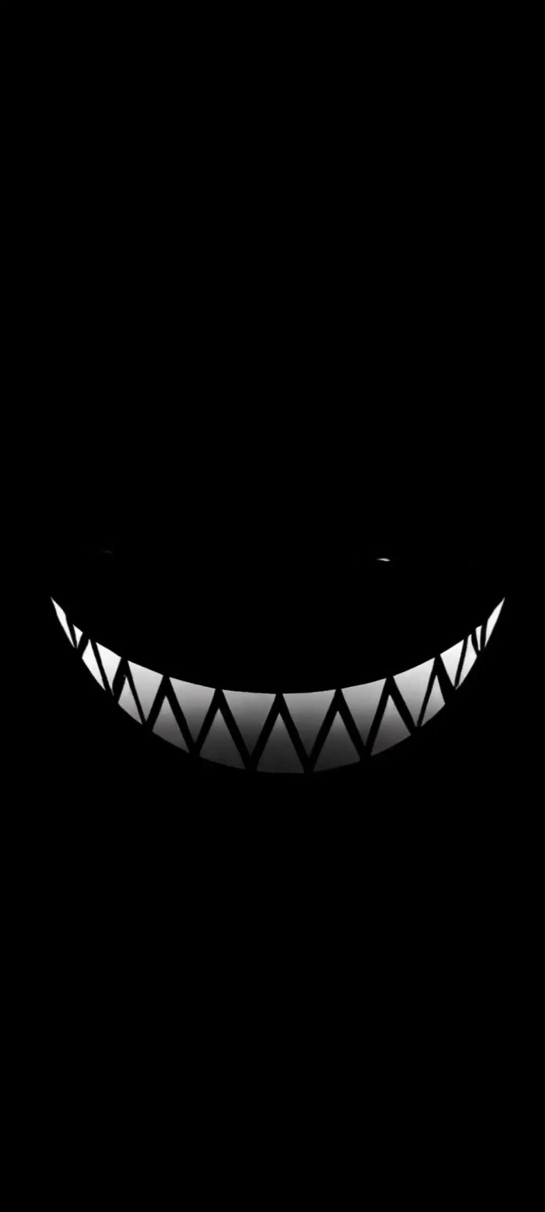 Creepy Monster Smile AMOLED Dark Live Wallpaper