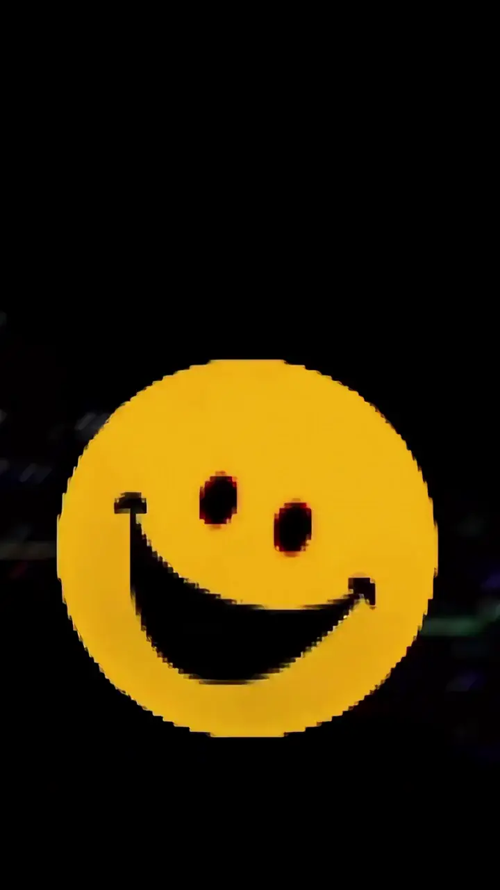 Glitch Creepy Emoji Live Wallpaper in 4K for Mobile