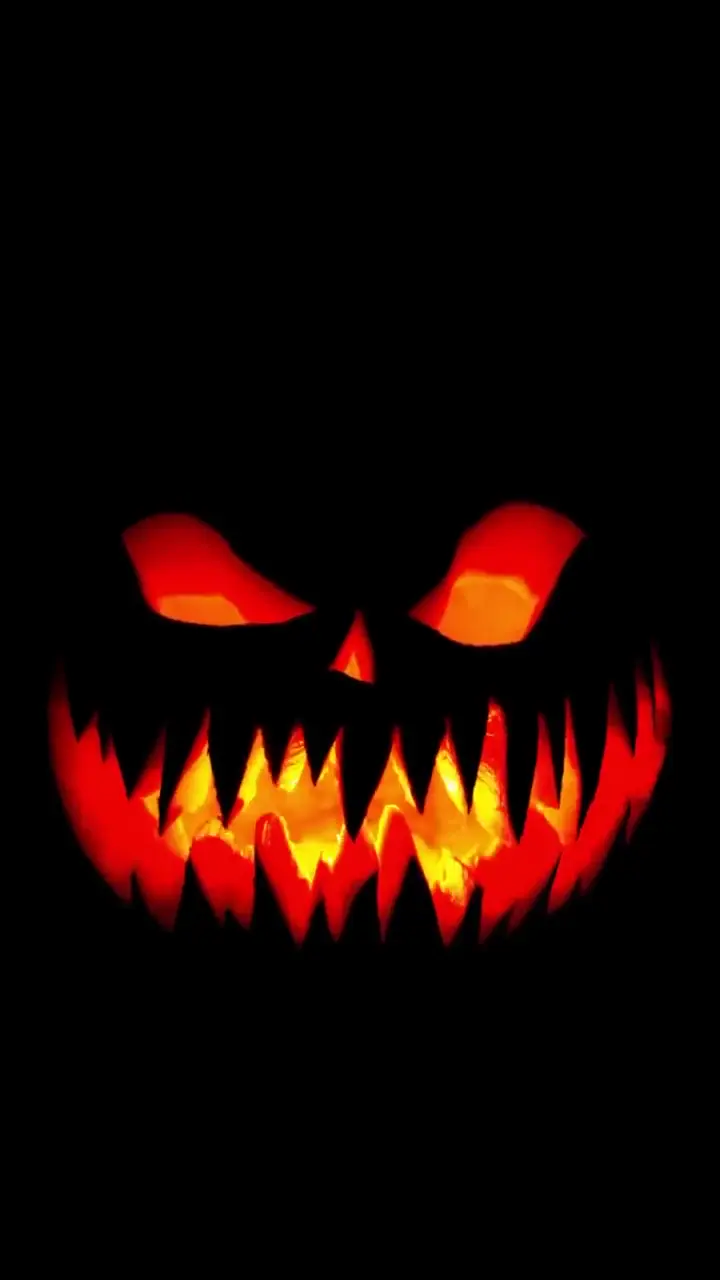 Evil Jack O Lantern Animated Wallpaper