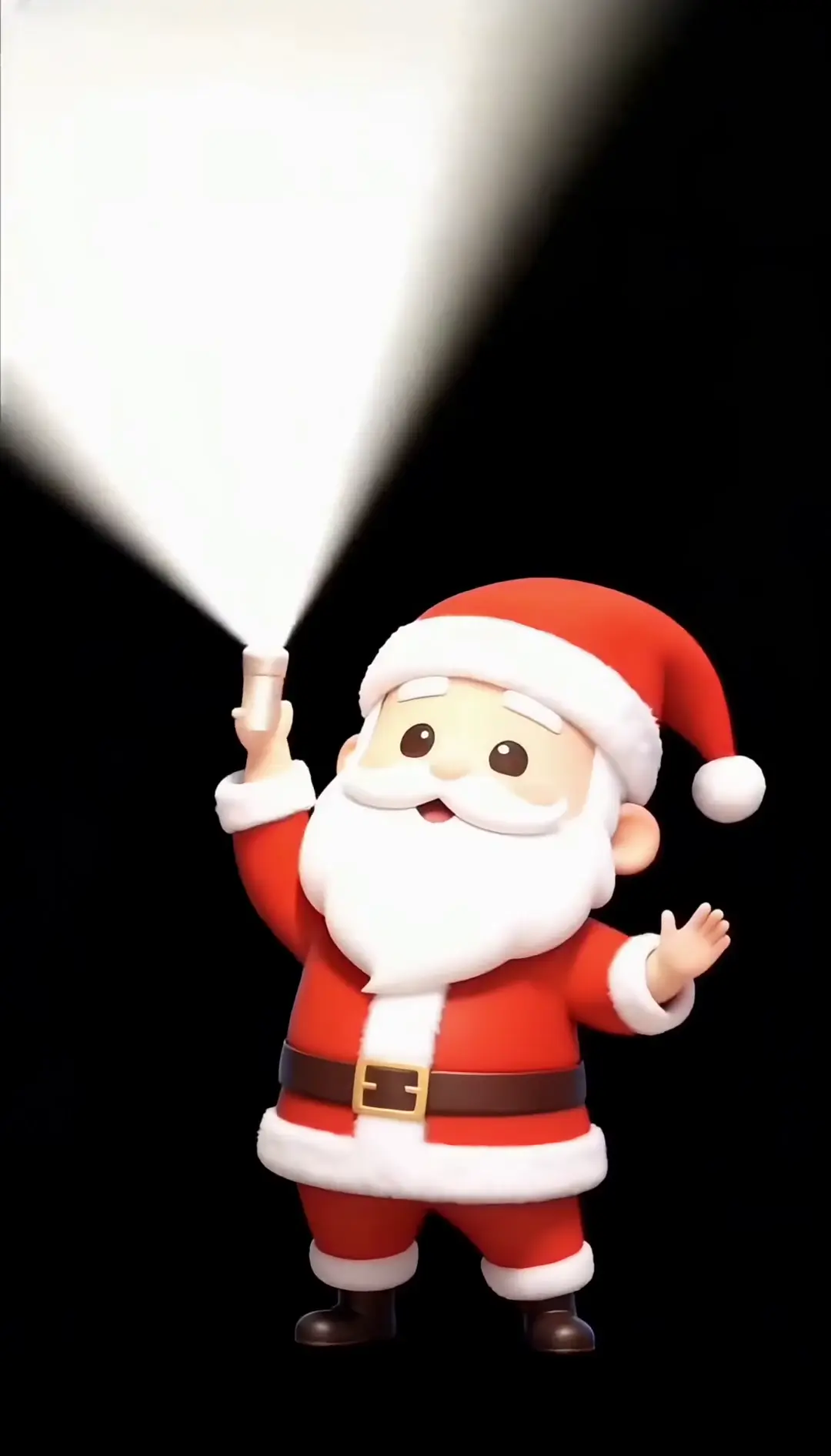Cute Santa Claus Christmas Live Wallpaper