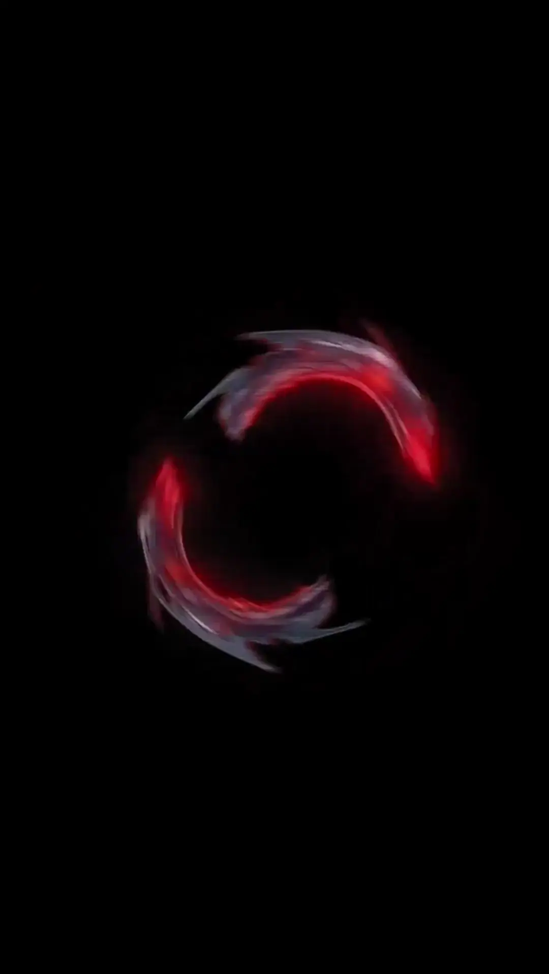 Epic Anime Fantasy Live Wallpaper with Red Glow