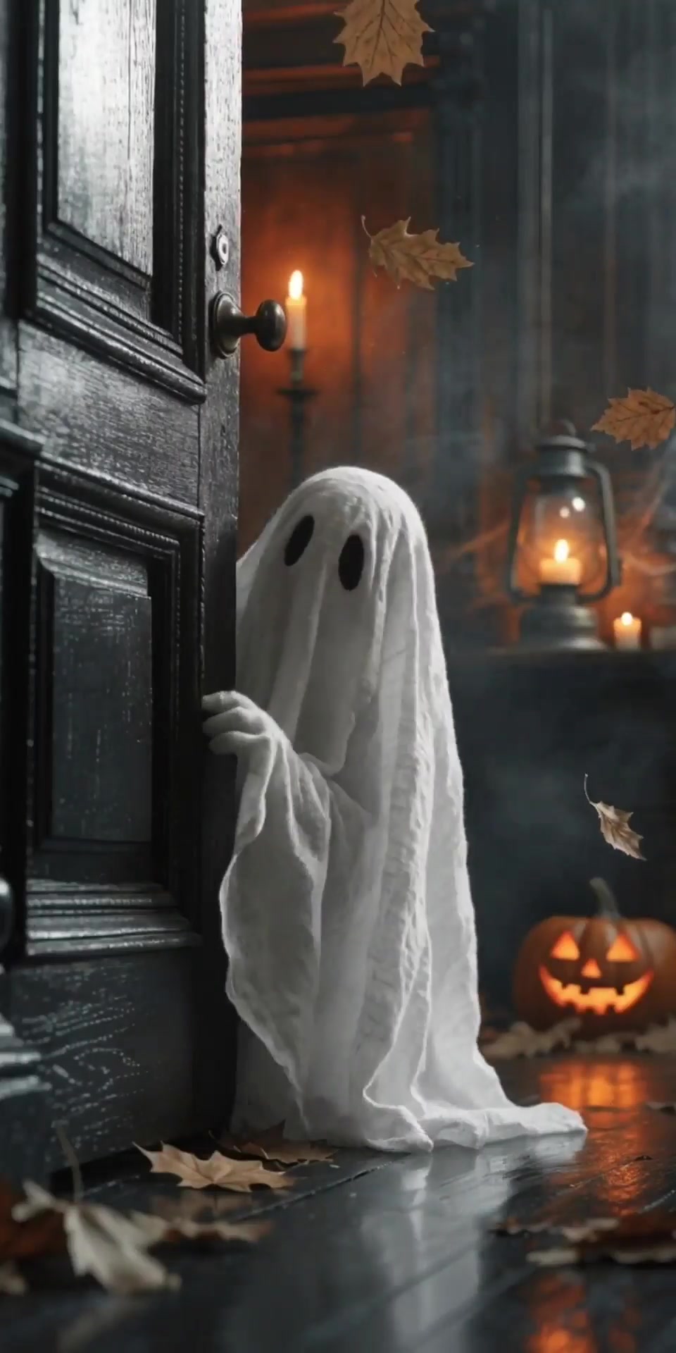 Peekaboo Cute Ghost