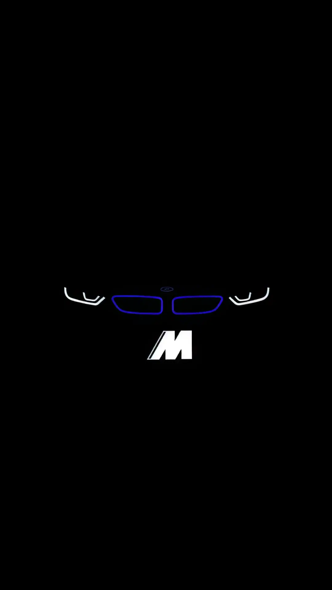 BMW M Logo Minimalist 4K Car Live Wallpaper