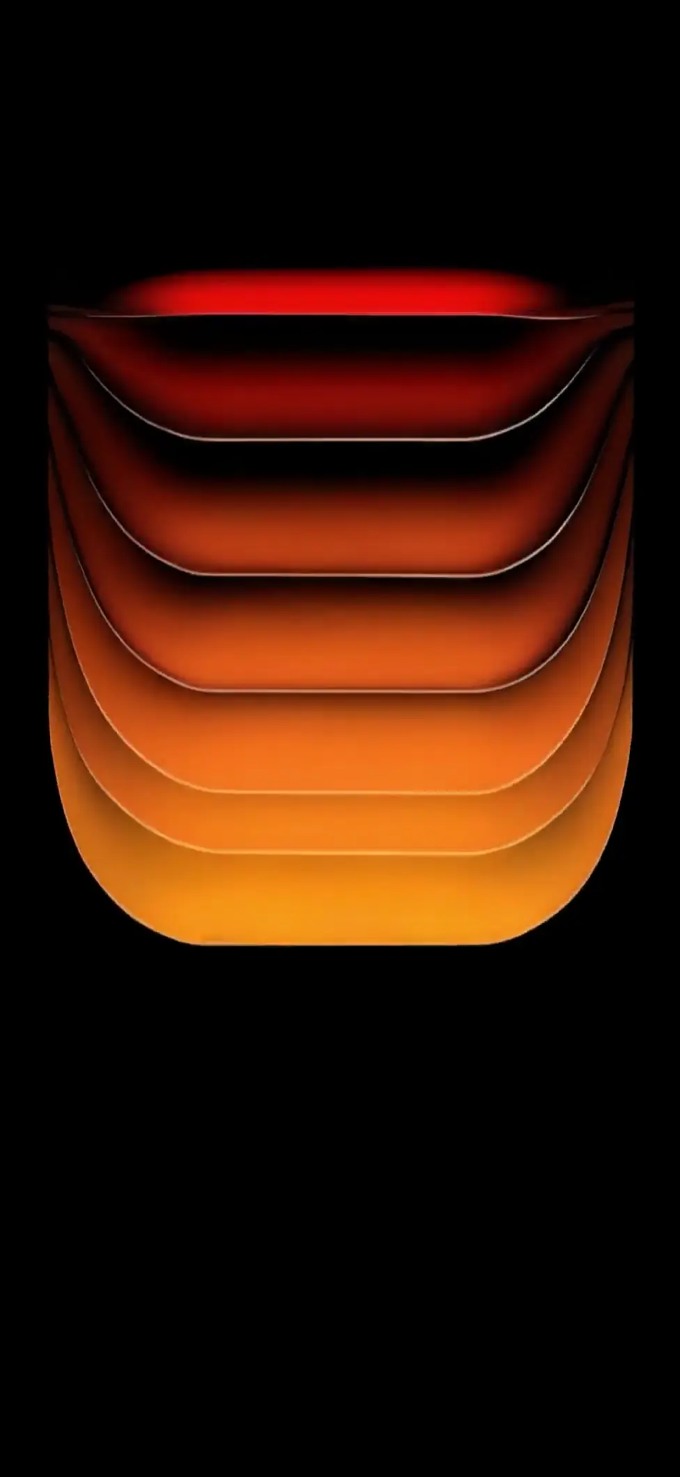 Warm Gradient Minimalist 4K Live Wallpaper Design
