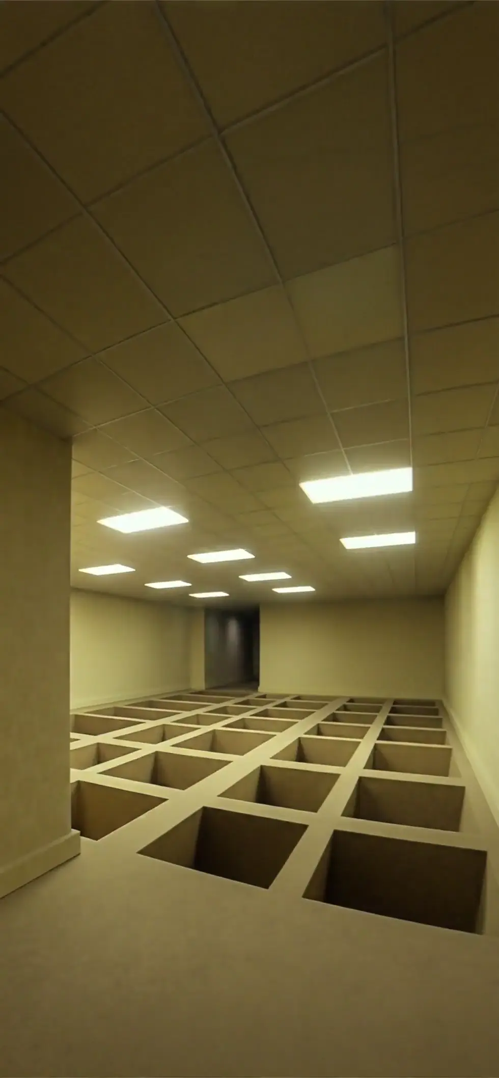Backrooms Yellow Maze 4K Eerie Live Wallpaper