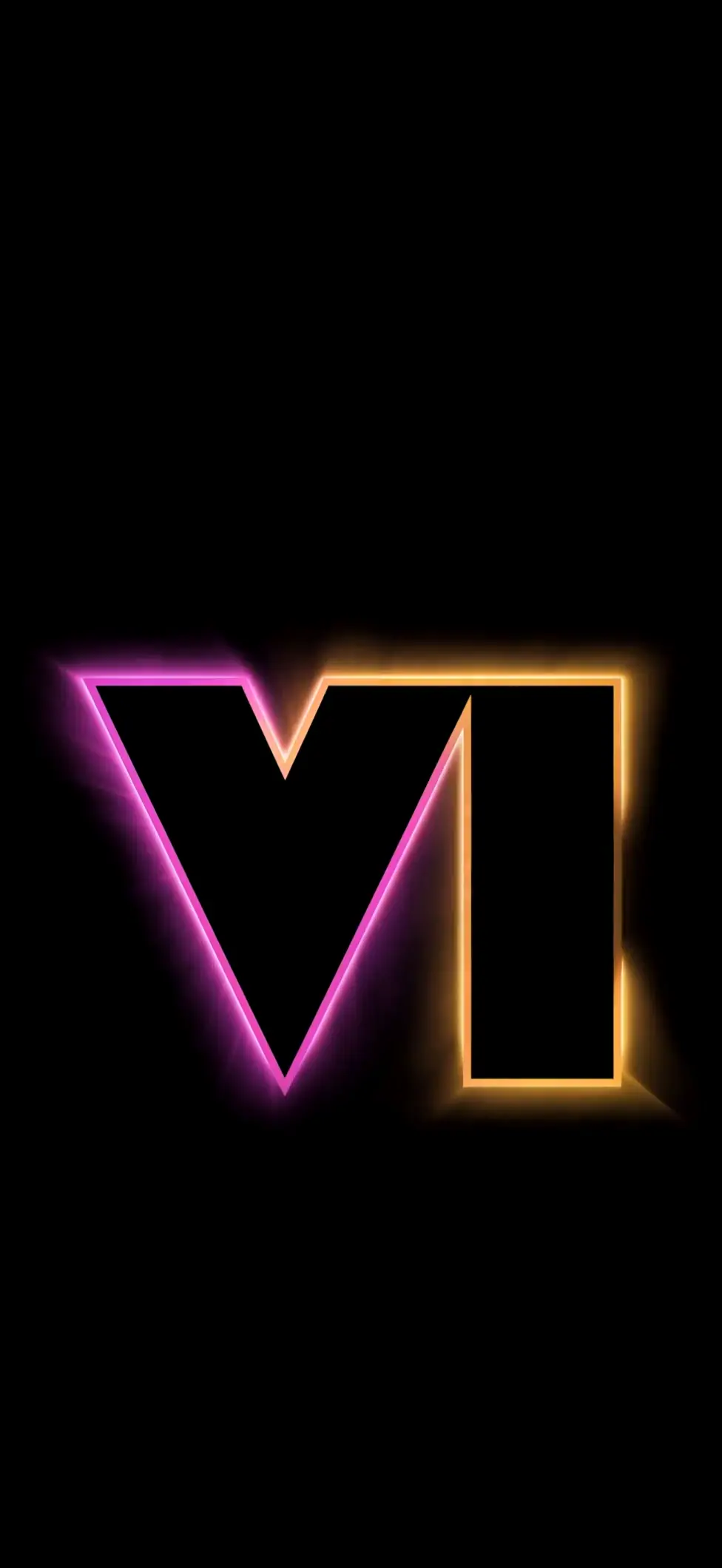 GTA VI Neon Glow Live Wallpaper for Mobile