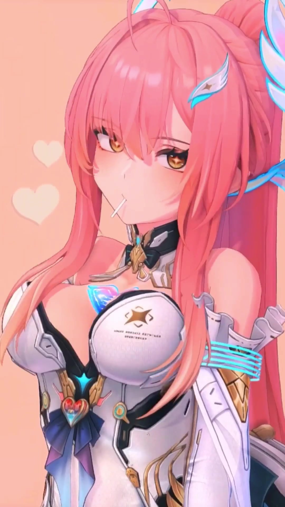 Pink Hair Anime Girl Live Wallpaper