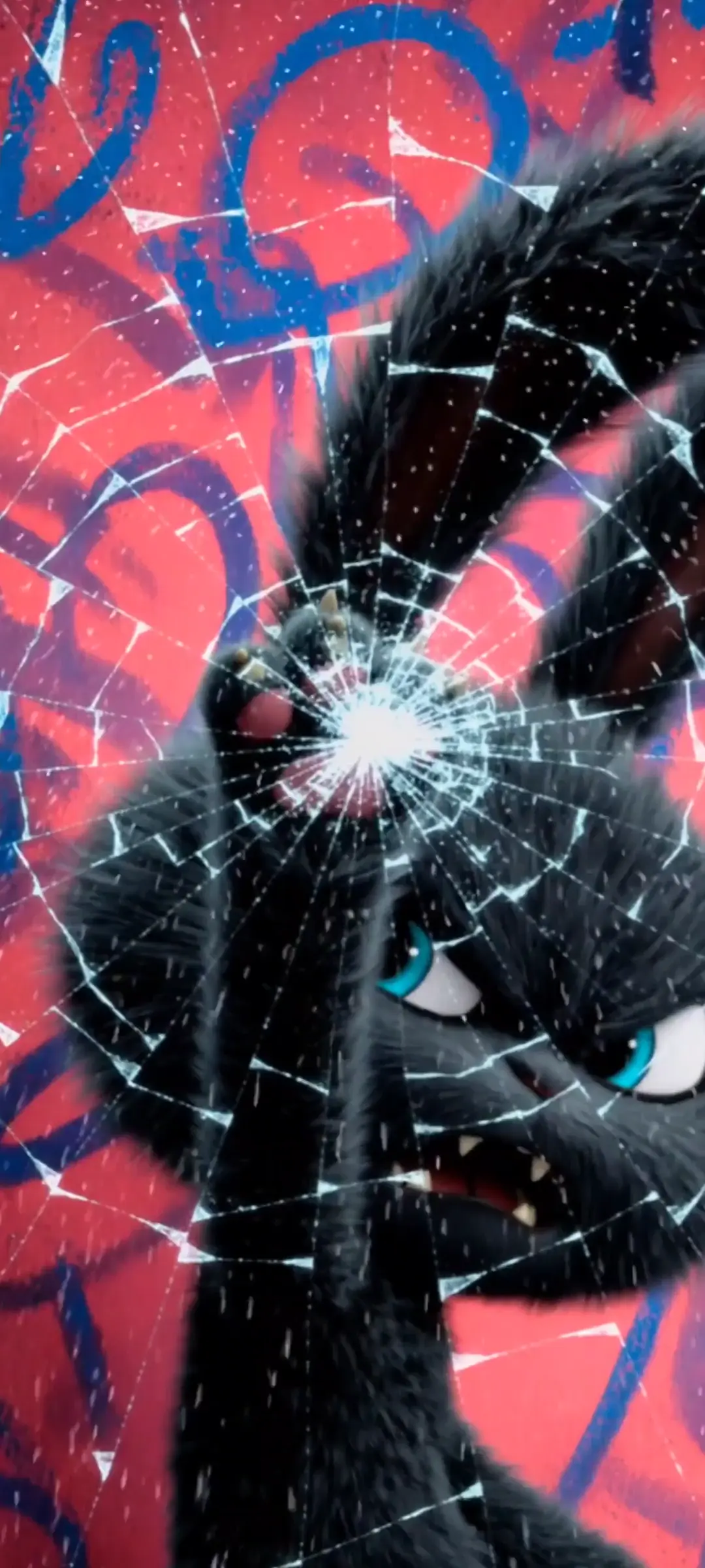 Aggressive Cartoon Rabbit Live Wallpaper for iPhone