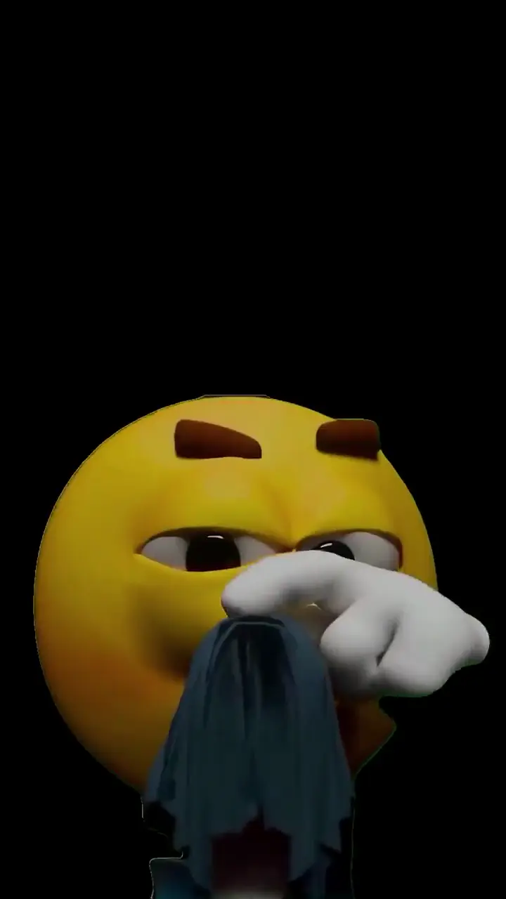 Sarcastic 3D Emoji Middle Finger Live iPhone Wallpaper