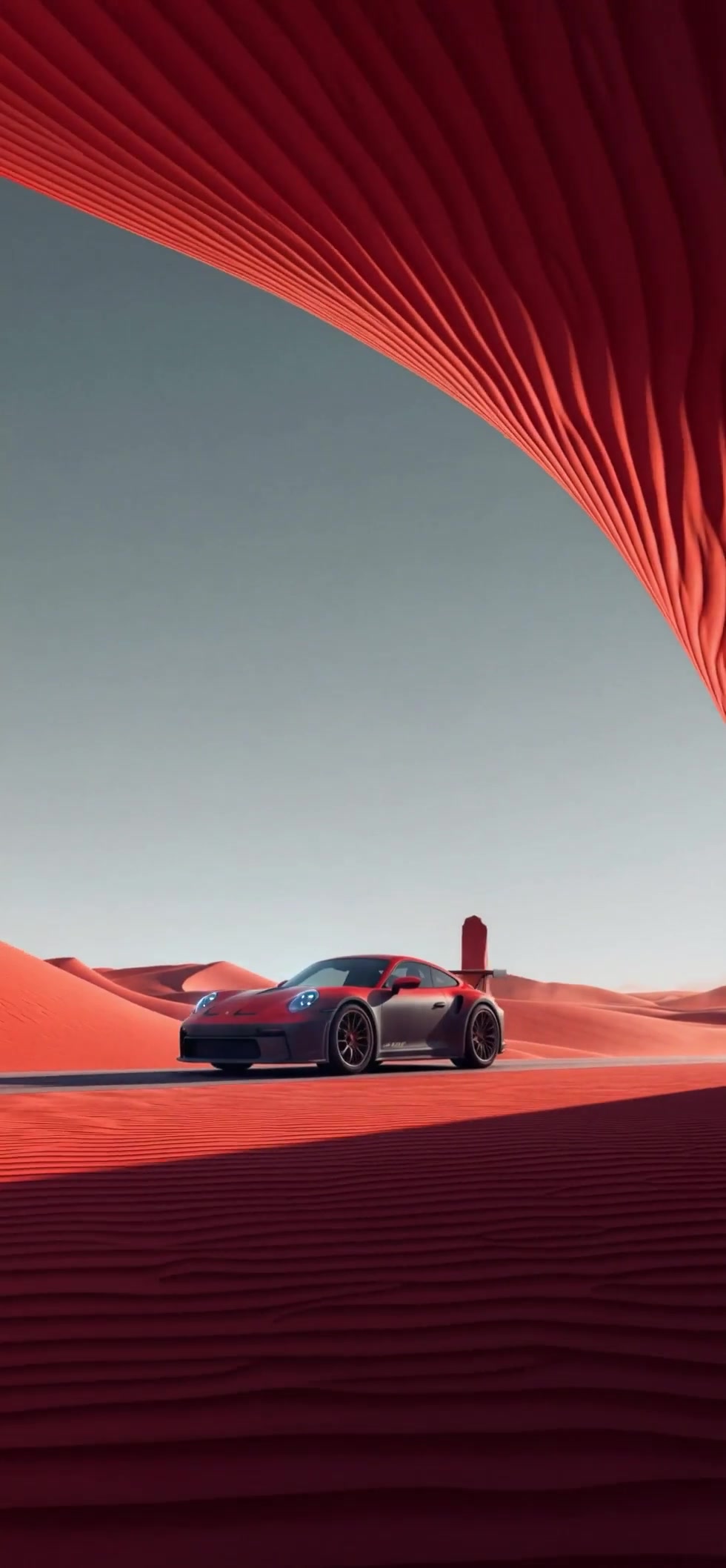 Red Dunes Sports Car