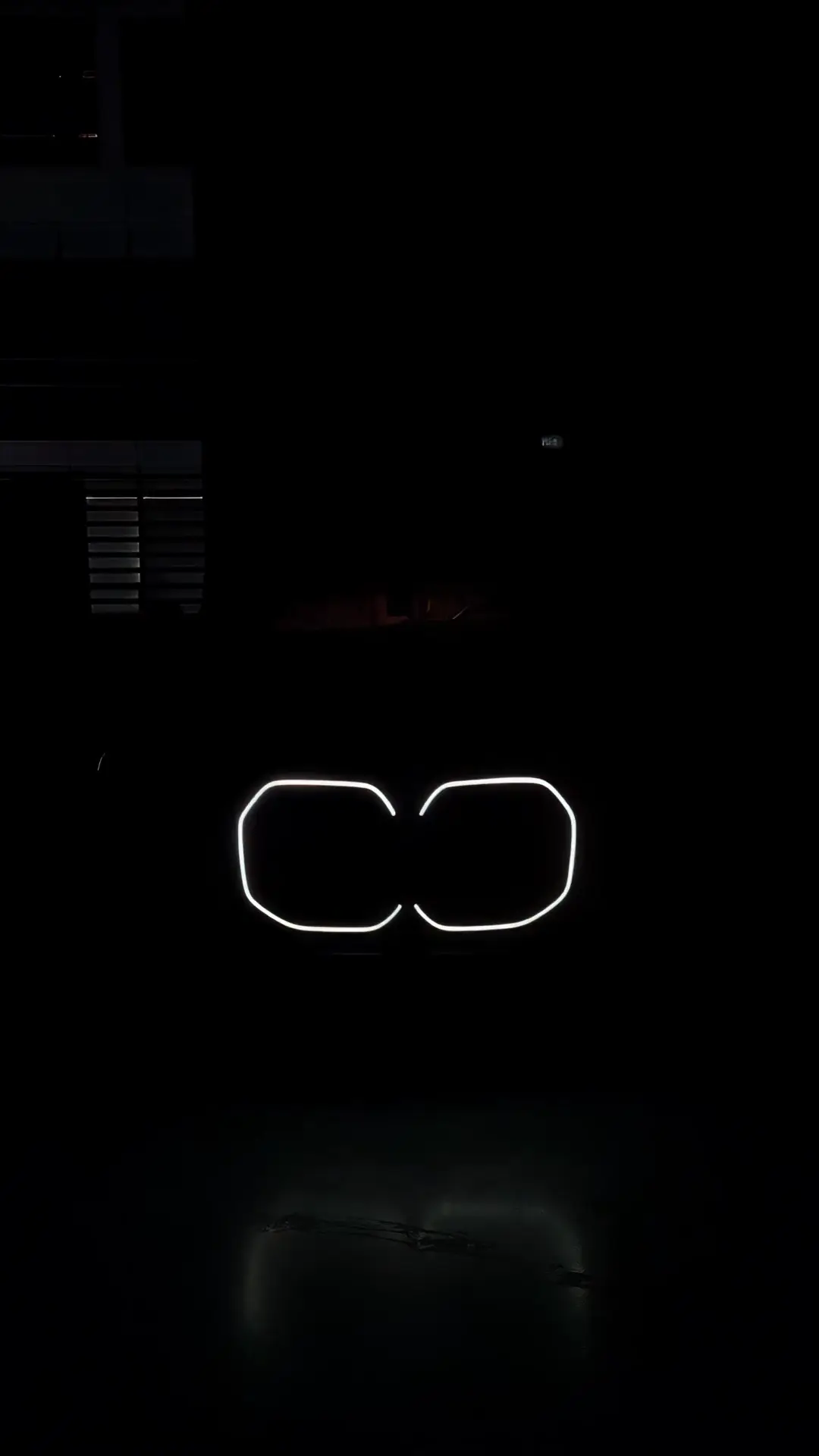 BMW Blue Glow Minimalist Live Wallpaper for Mobile
