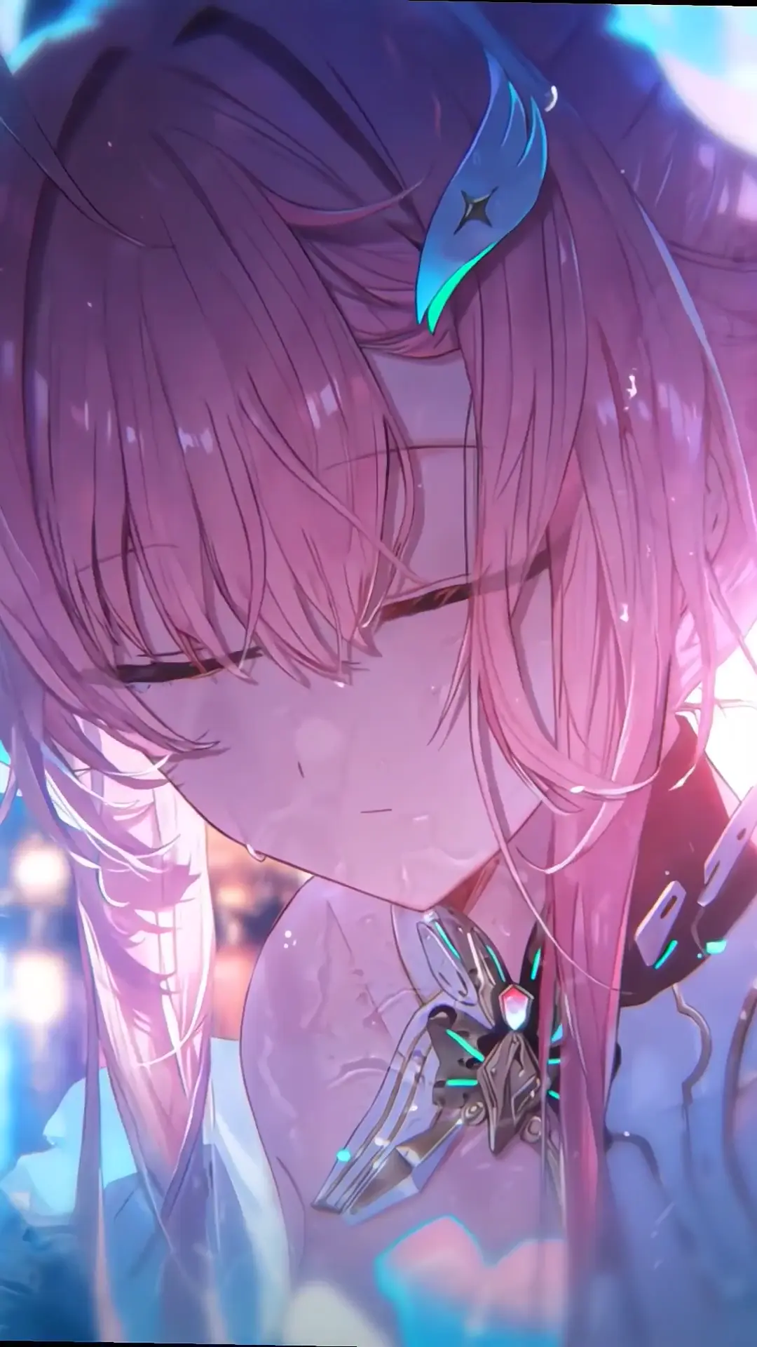 Wuthering Waves Anime Girl Futuristic 4K Wallpaper