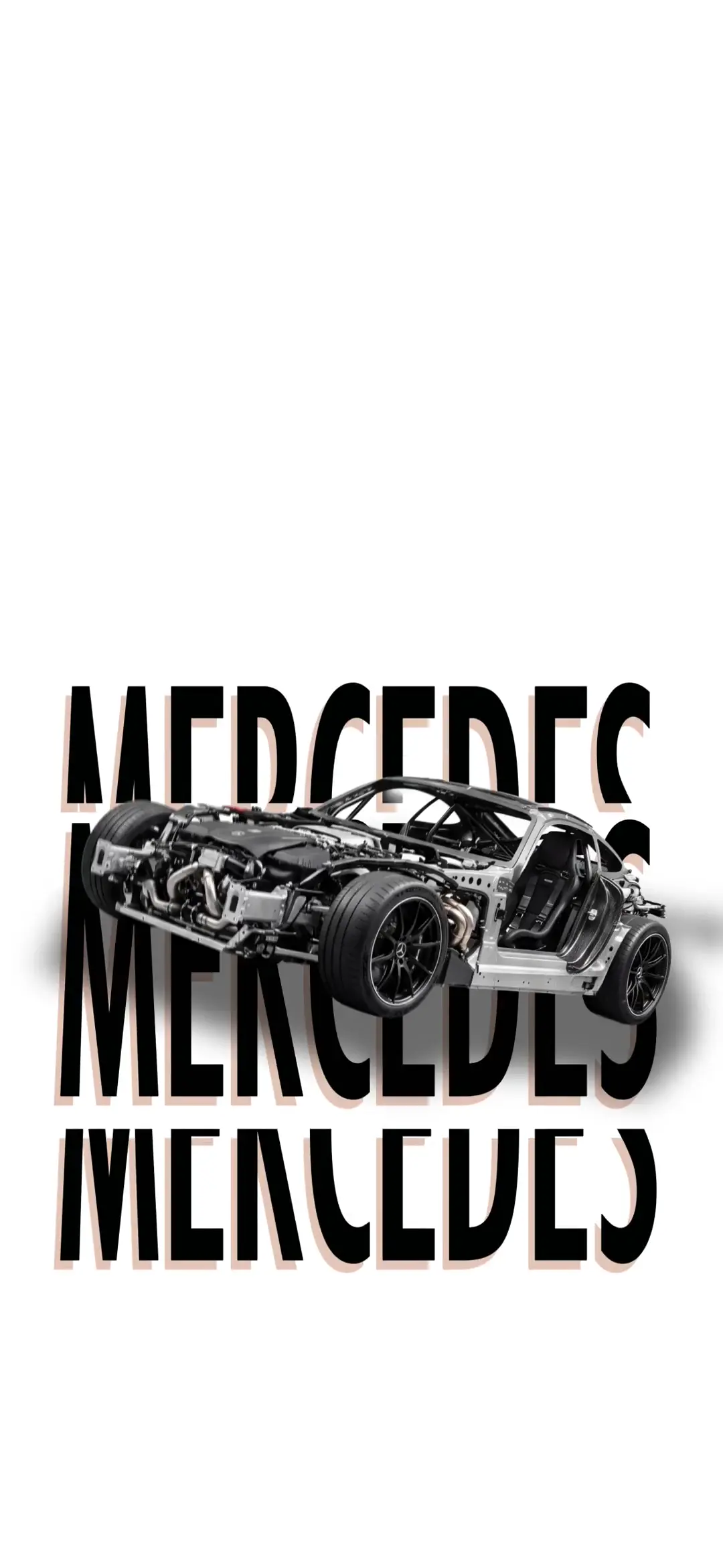 Mercedes AMG GT Supercar Animated 4K Wallpaper