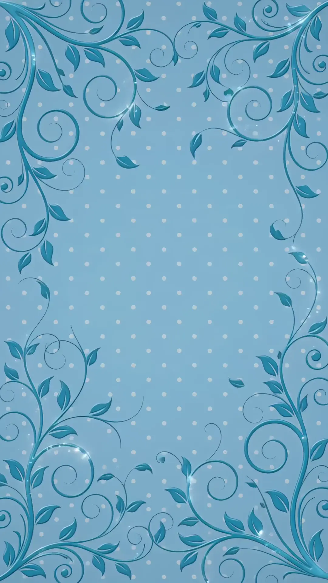 Ethereal Blue Vines HD Live Wallpaper for Mobile