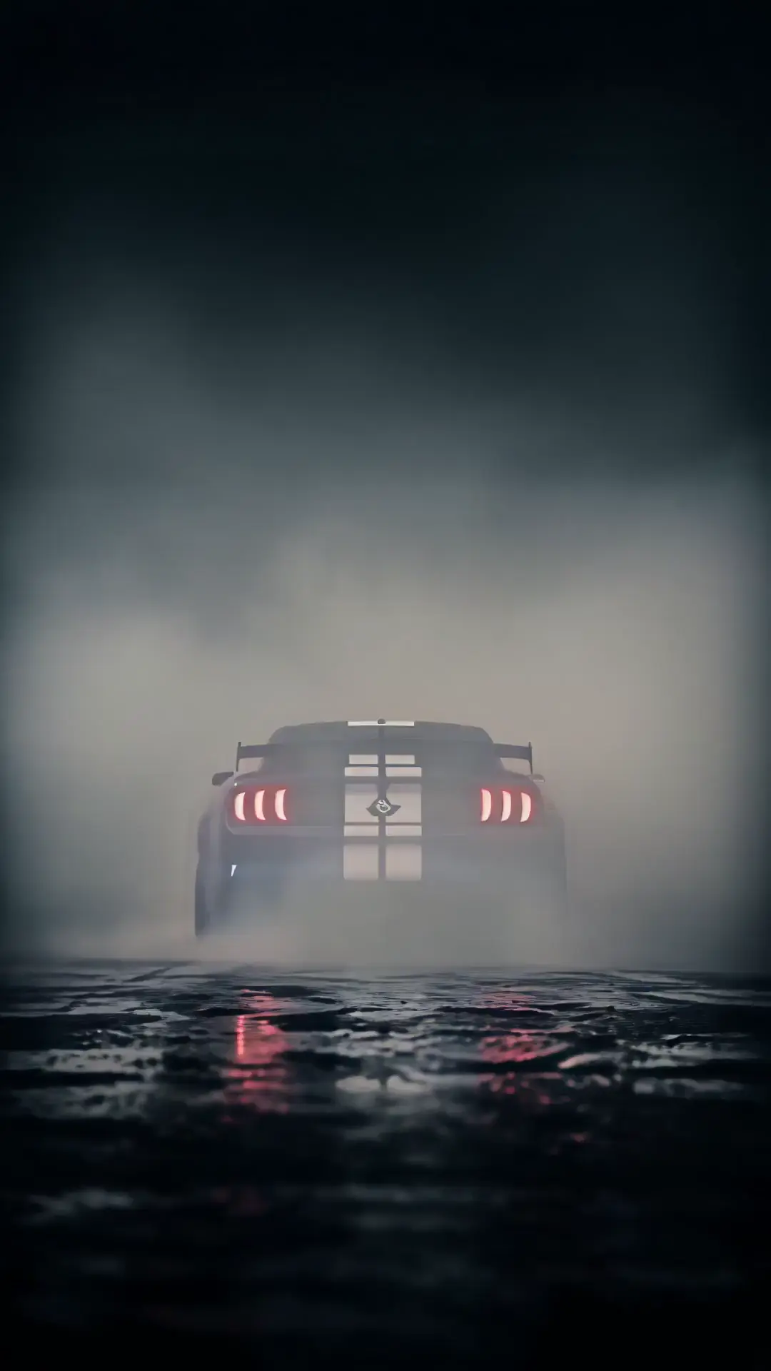 Ford Mustang Shelby GT500 in Smoke 4K Live Wallpaper