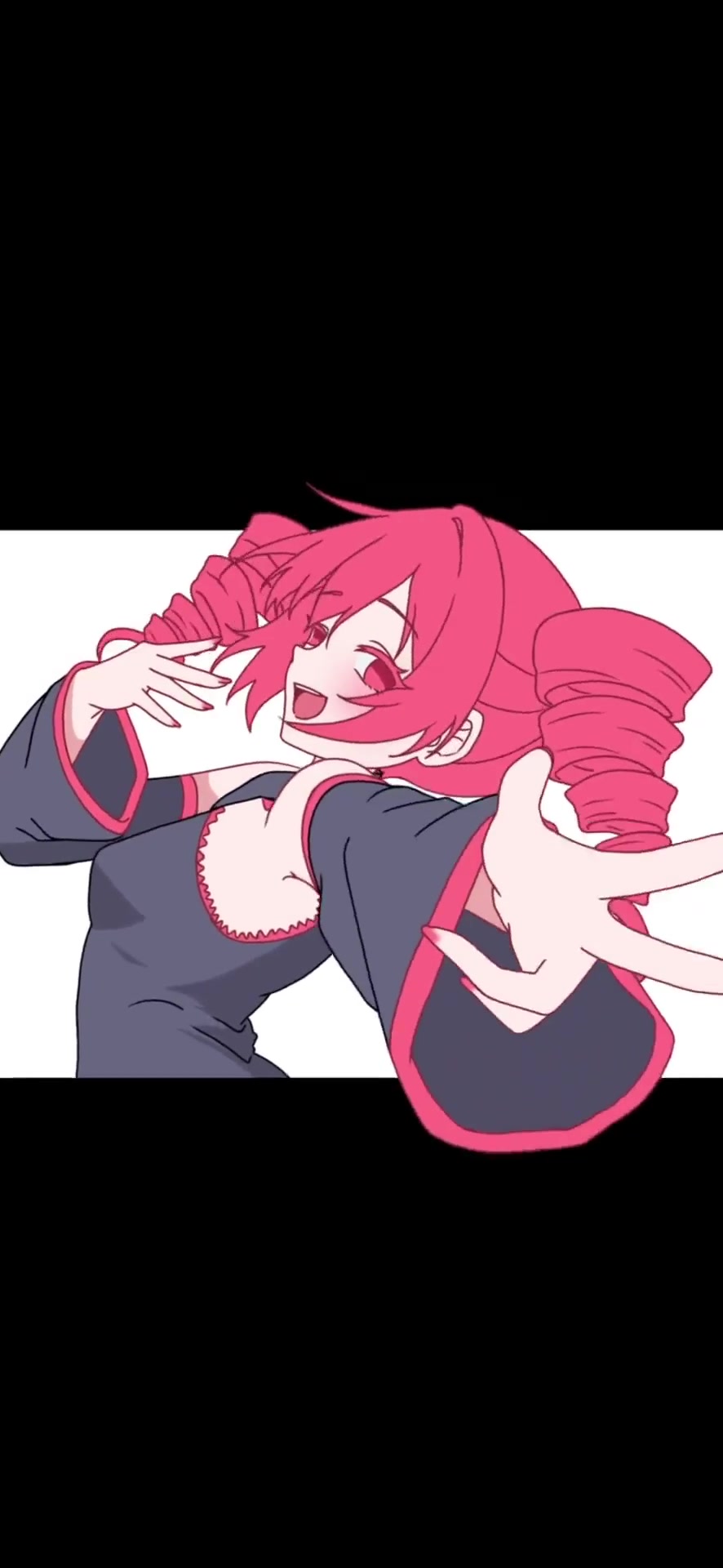 Kasane Teto Playful Pose
