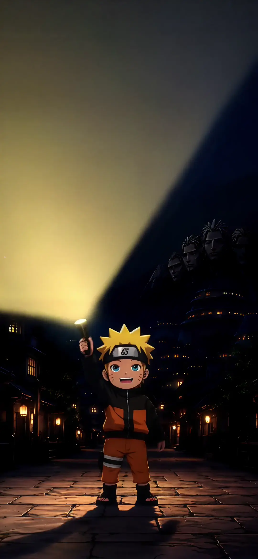 Naruto Night Adventure Live Anime Wallpaper for Mobile