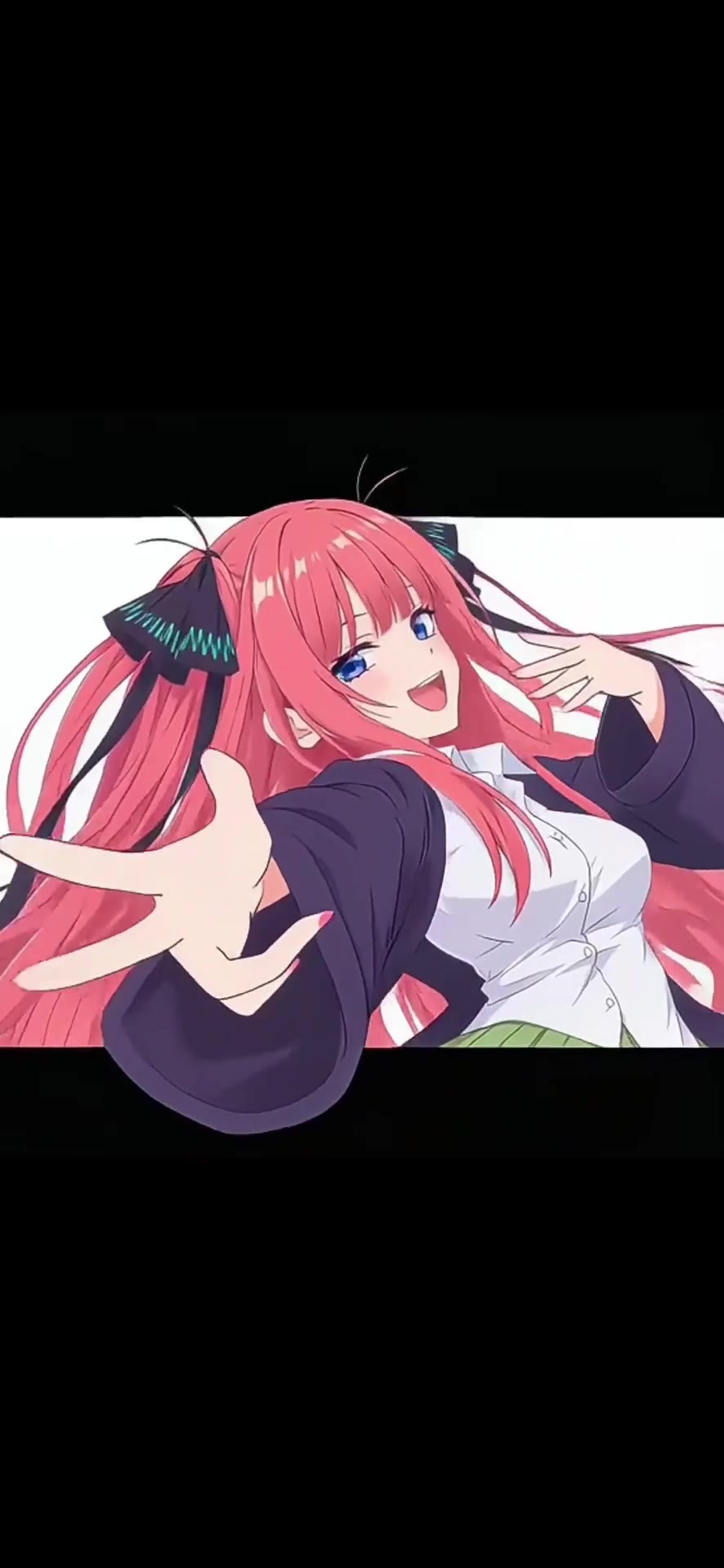 Nino Nakano Smiling Anime Girl