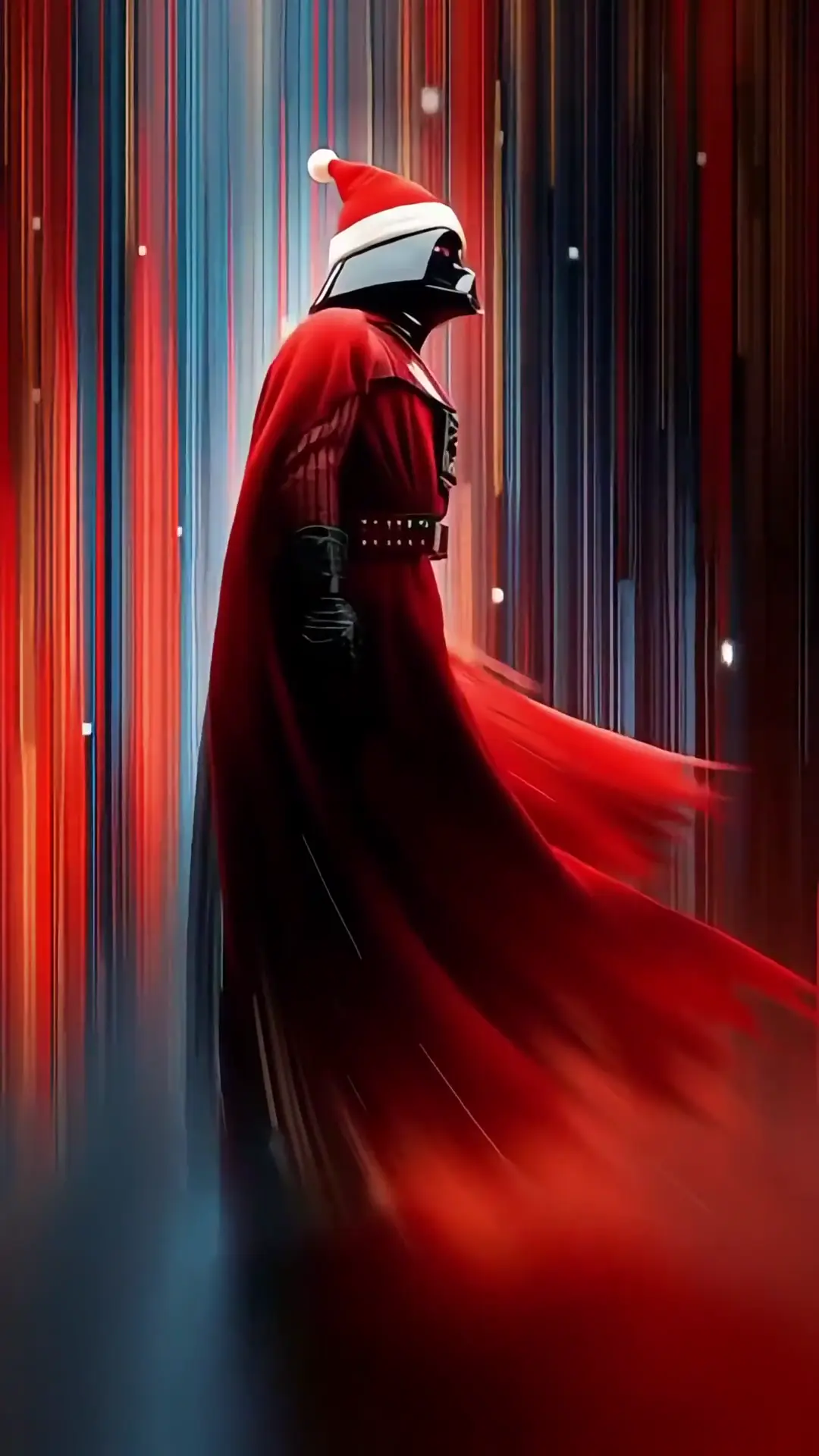 Festive Darth Vader Christmas Live Wallpaper
