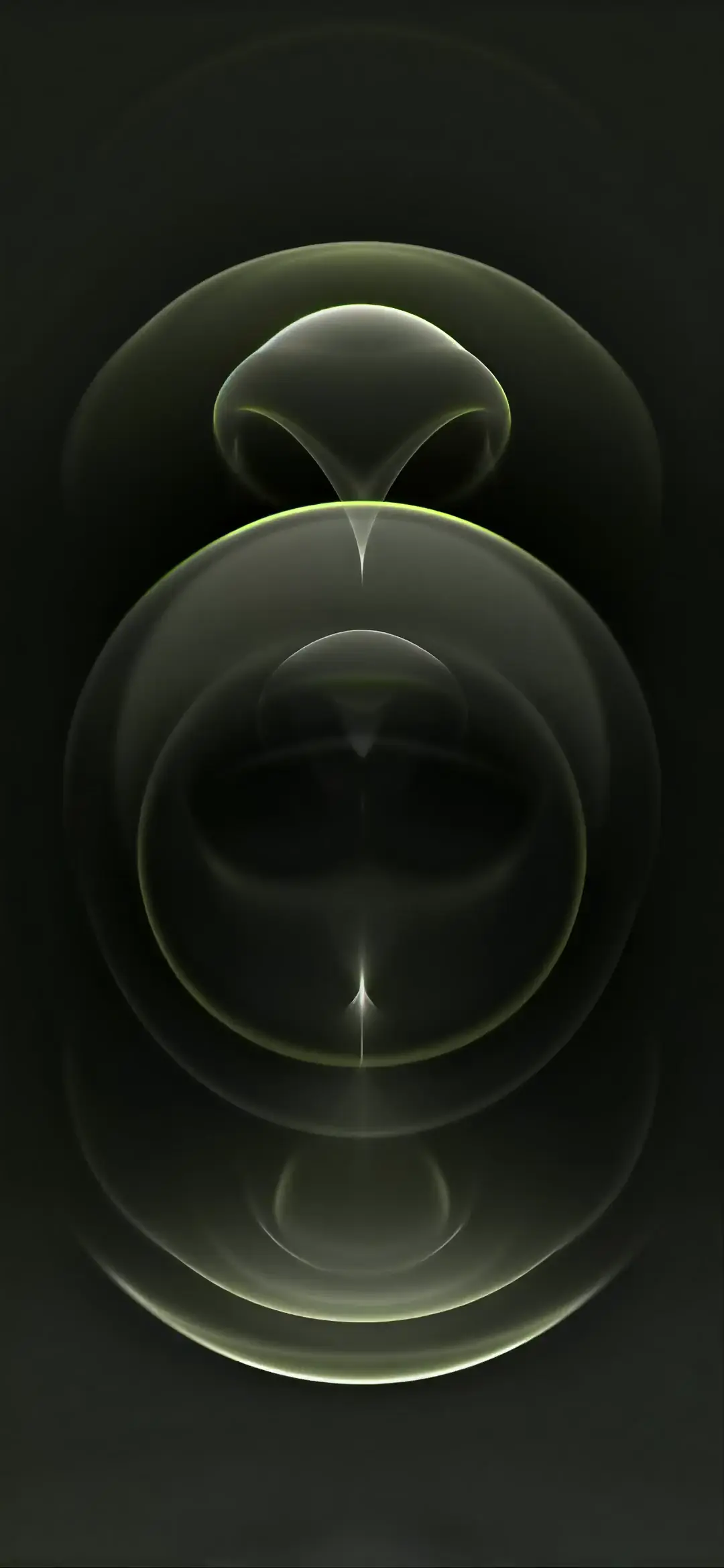 Abstract Olive Glow Minimalist 4K Live Wallpaper