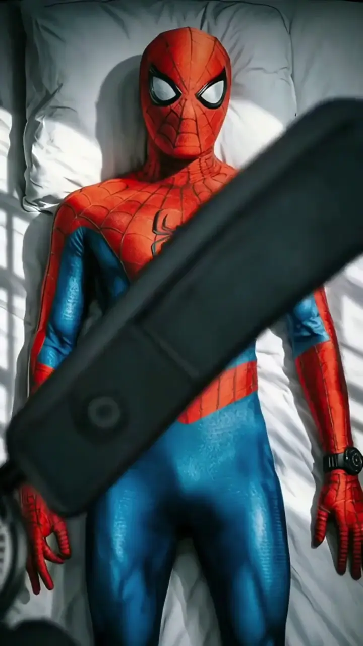 Tired Spider-Man Animated 4K Wallpaper for Mobile