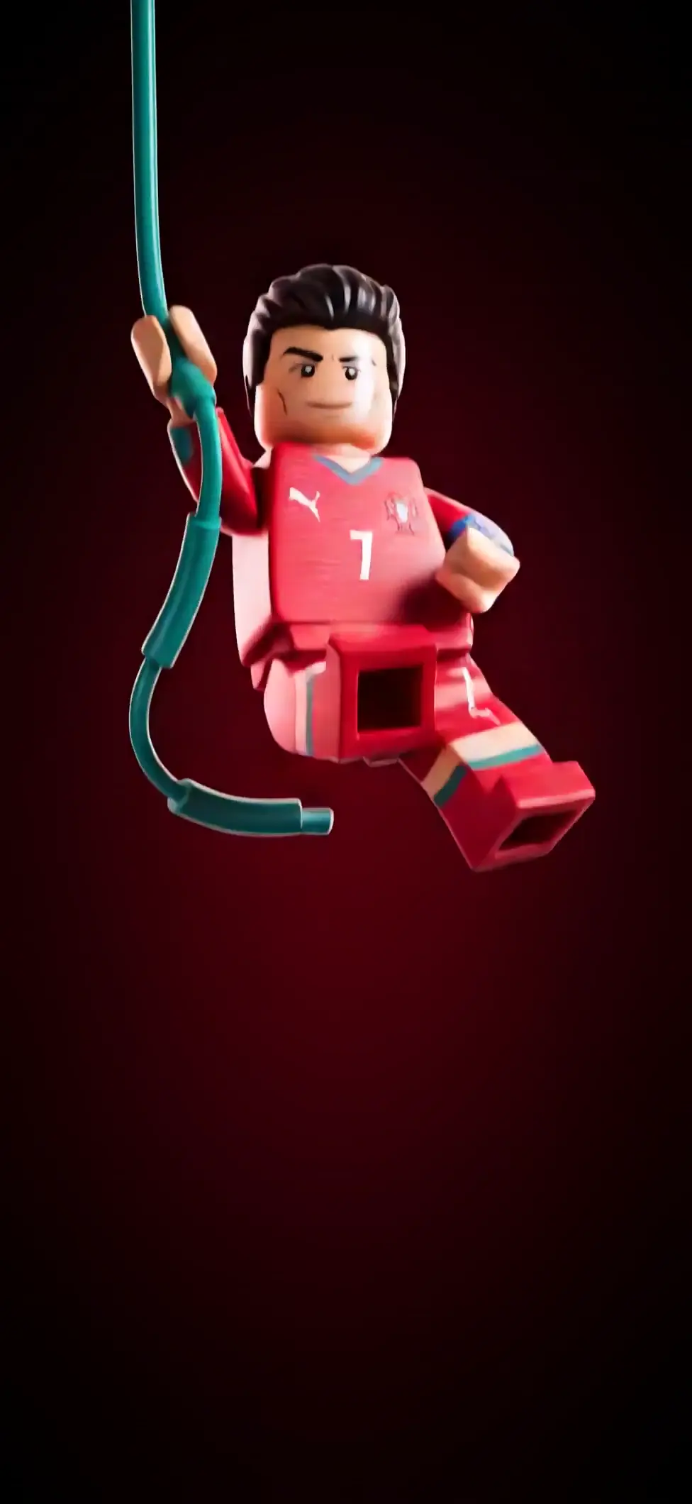 Cristiano Ronaldo Lego Figure 4K Live Wallpaper