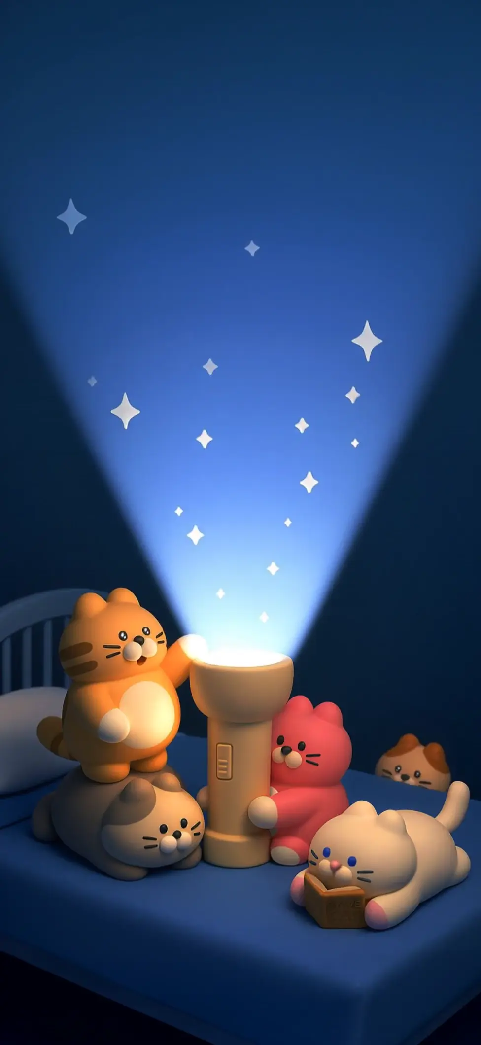 Cute Cats Bedtime Story Live Wallpaper in HD