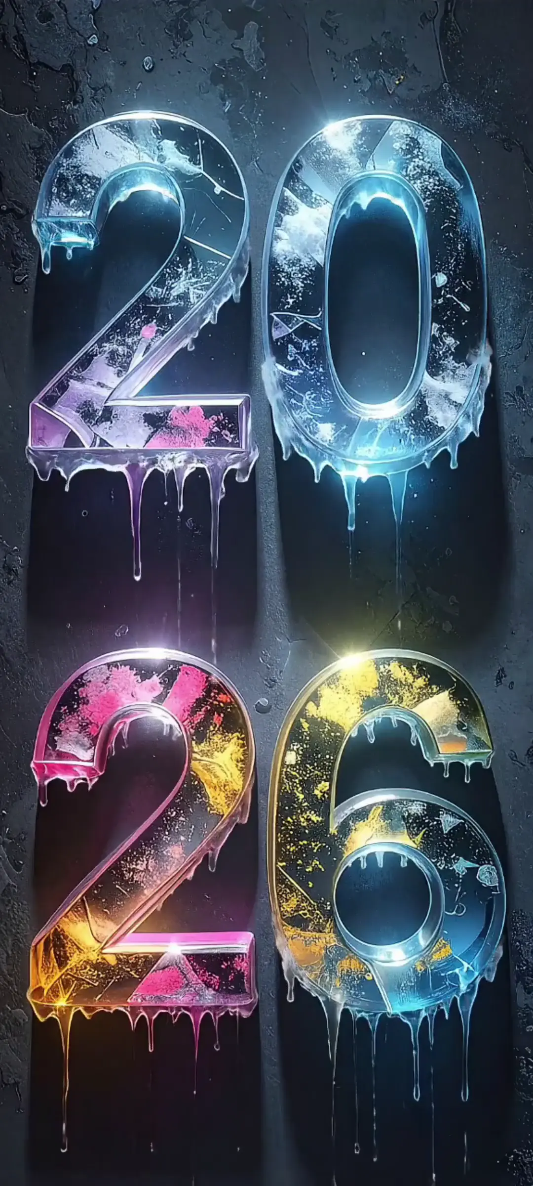 Icy 2026 Christmas Live Wallpaper in 4K