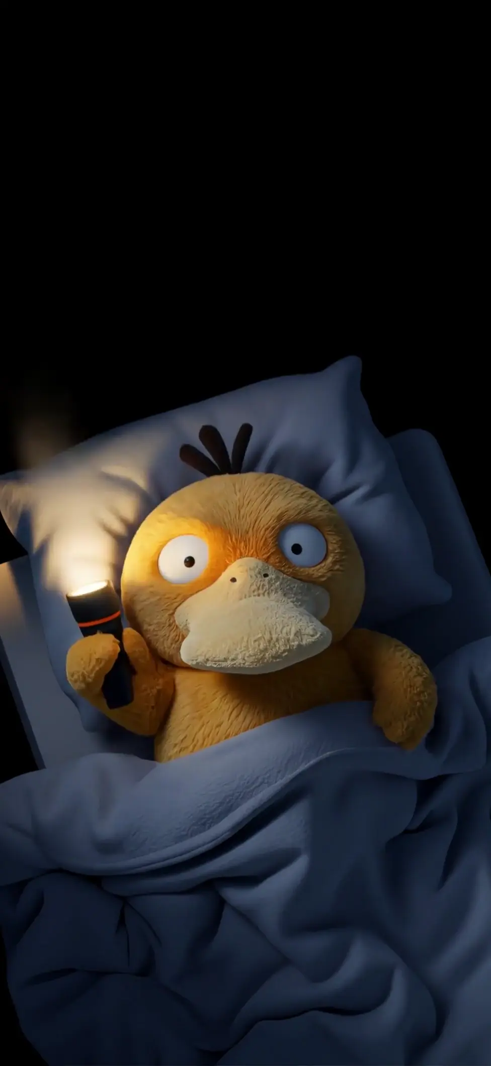 Cute Psyduck Bedtime Animated Wallpaper for Mobile