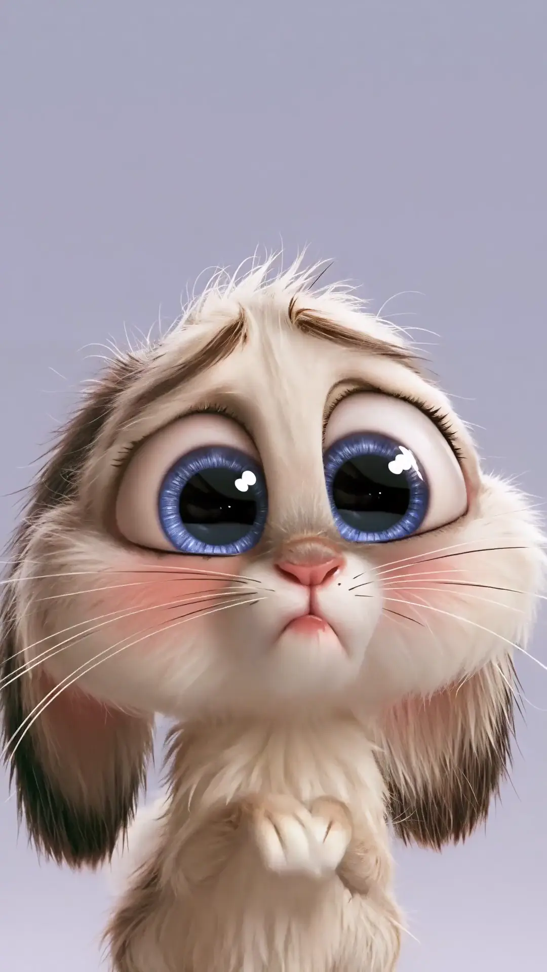 Kawaii Sad Bunny Animated Wallpaper in 4K HD
