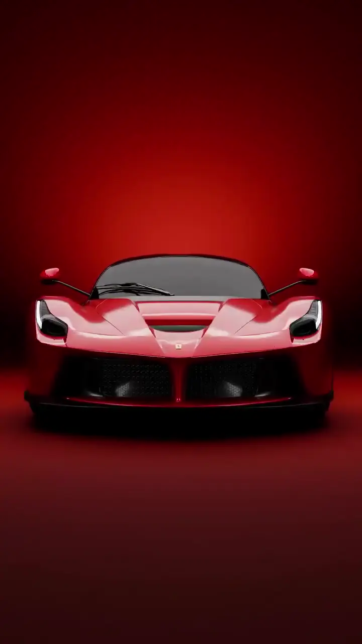 Ferrari LaFerrari Red Supercar 4K Live Wallpaper