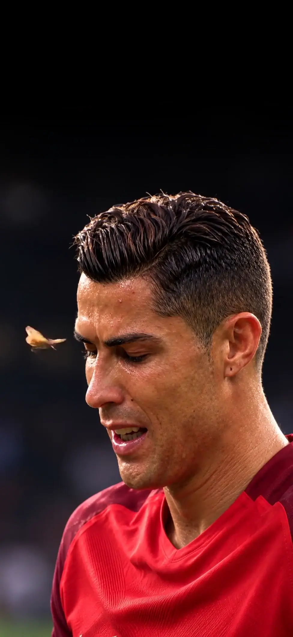 Cristiano Ronaldo Intense Focus 4K Live Wallpaper
