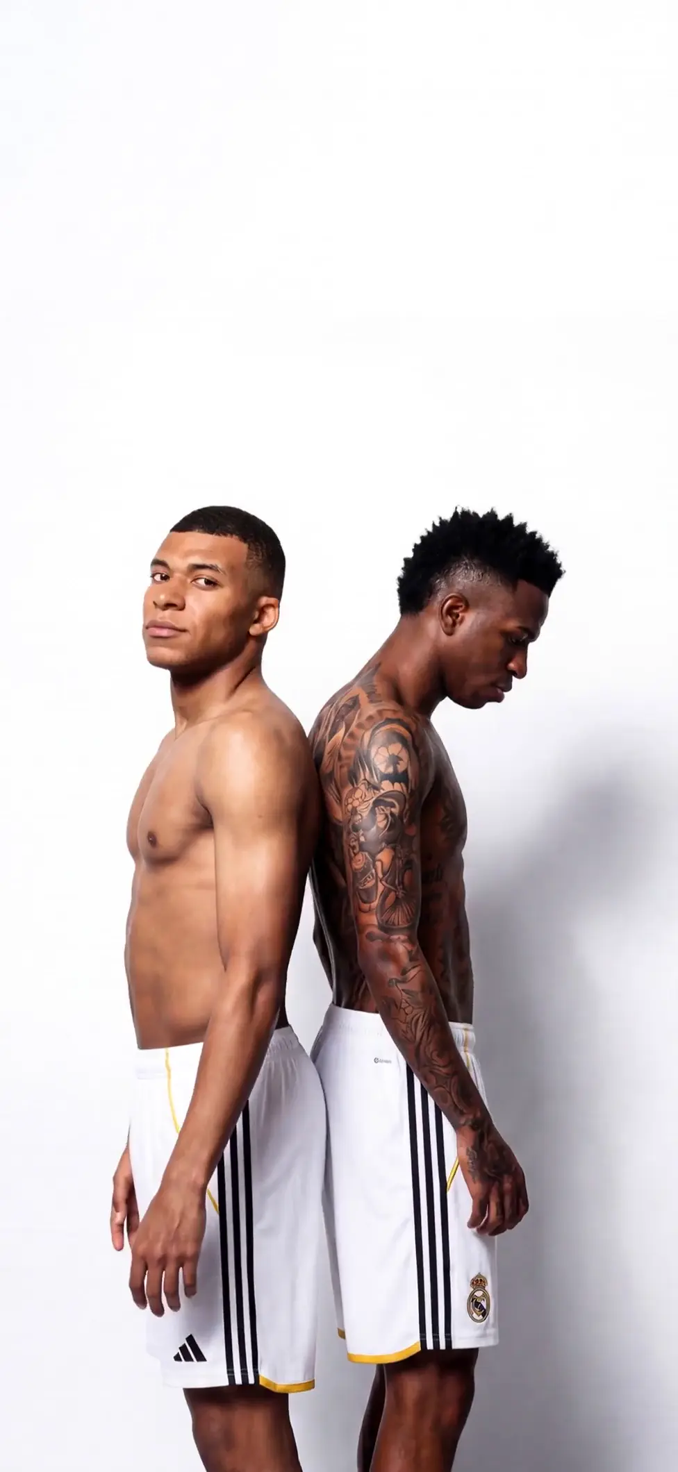 HD Football Wallpaper Featuring Shirtless Athletes